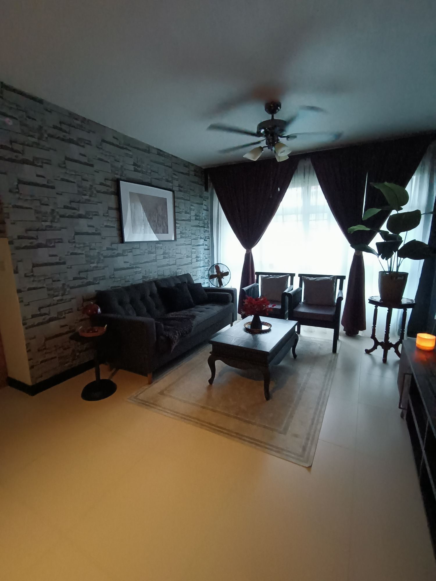 UNRENOVATED LIVING AREA!