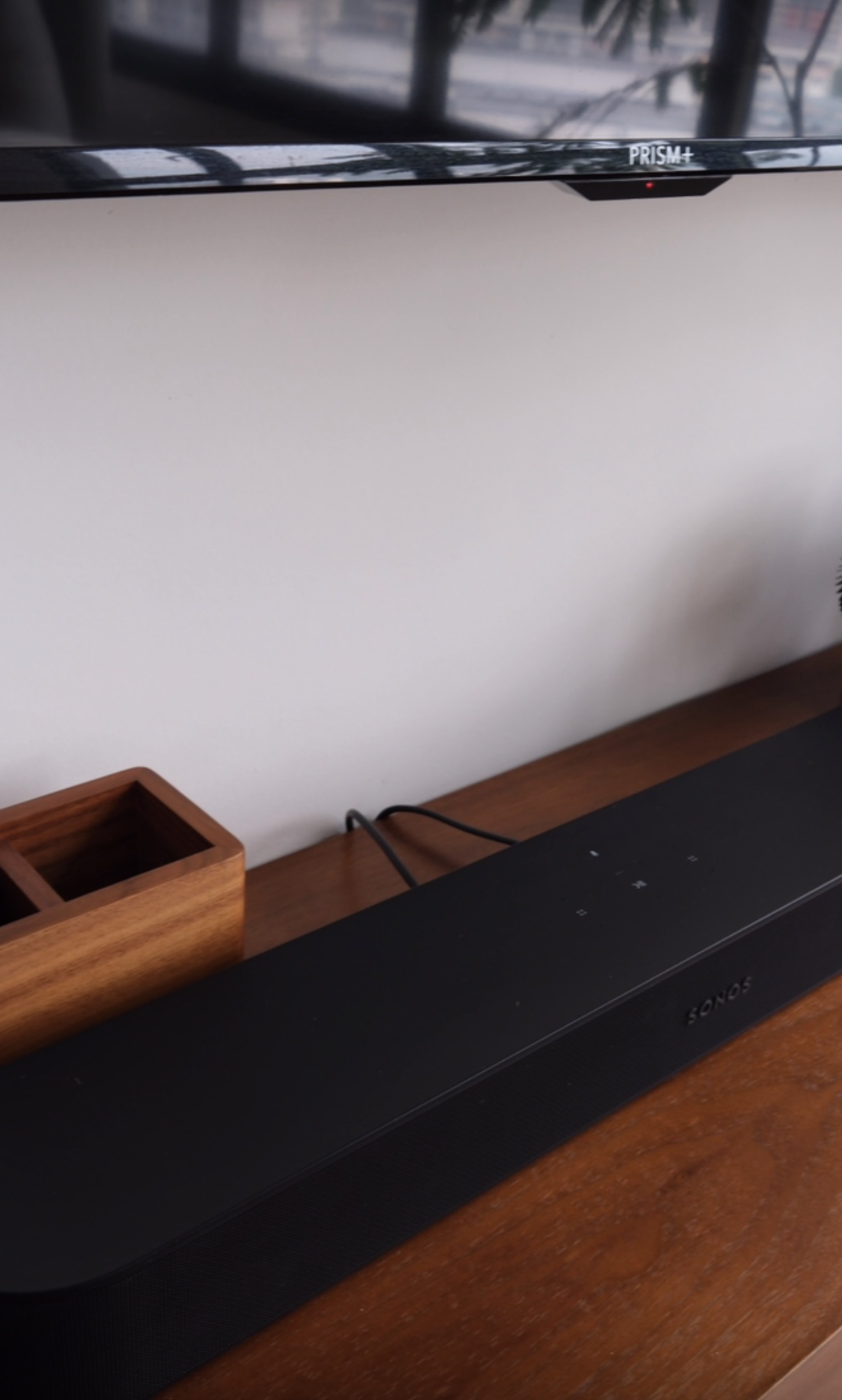 How we conceal our TV wires / cables