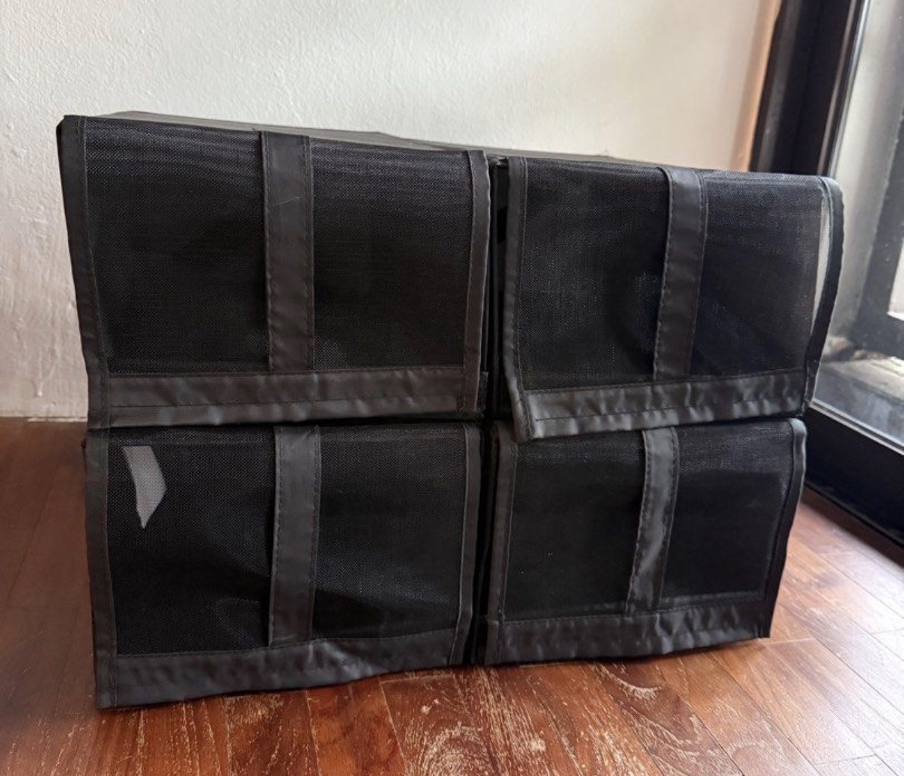 Shoe organization for small spaces!