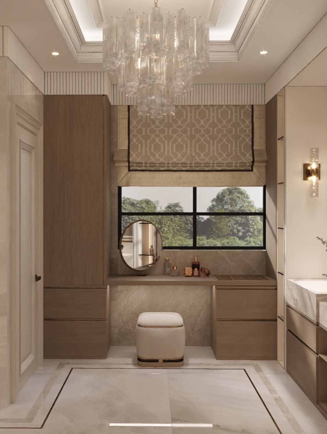 Luxurious bathroom design