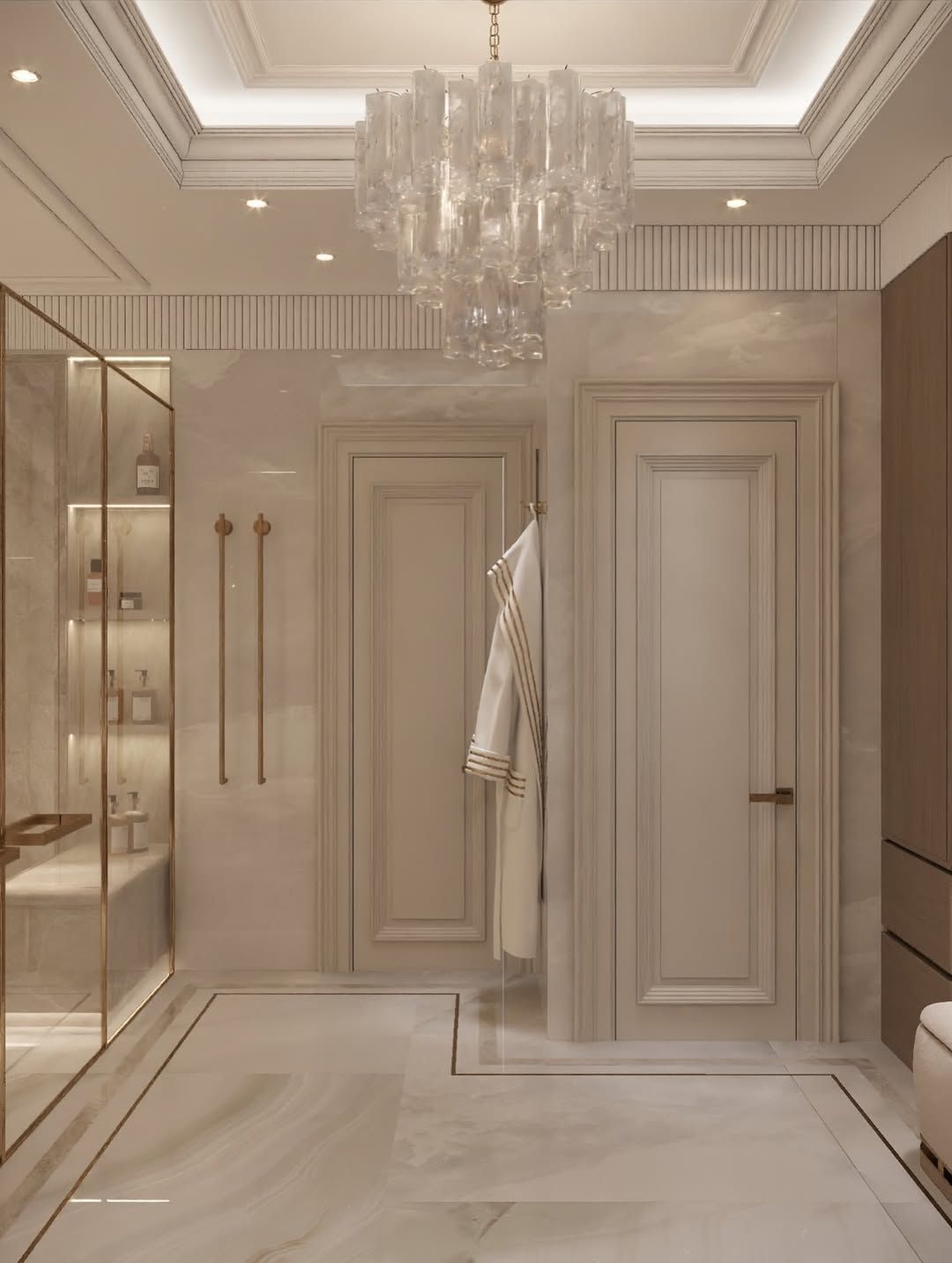 Luxurious bathroom design
