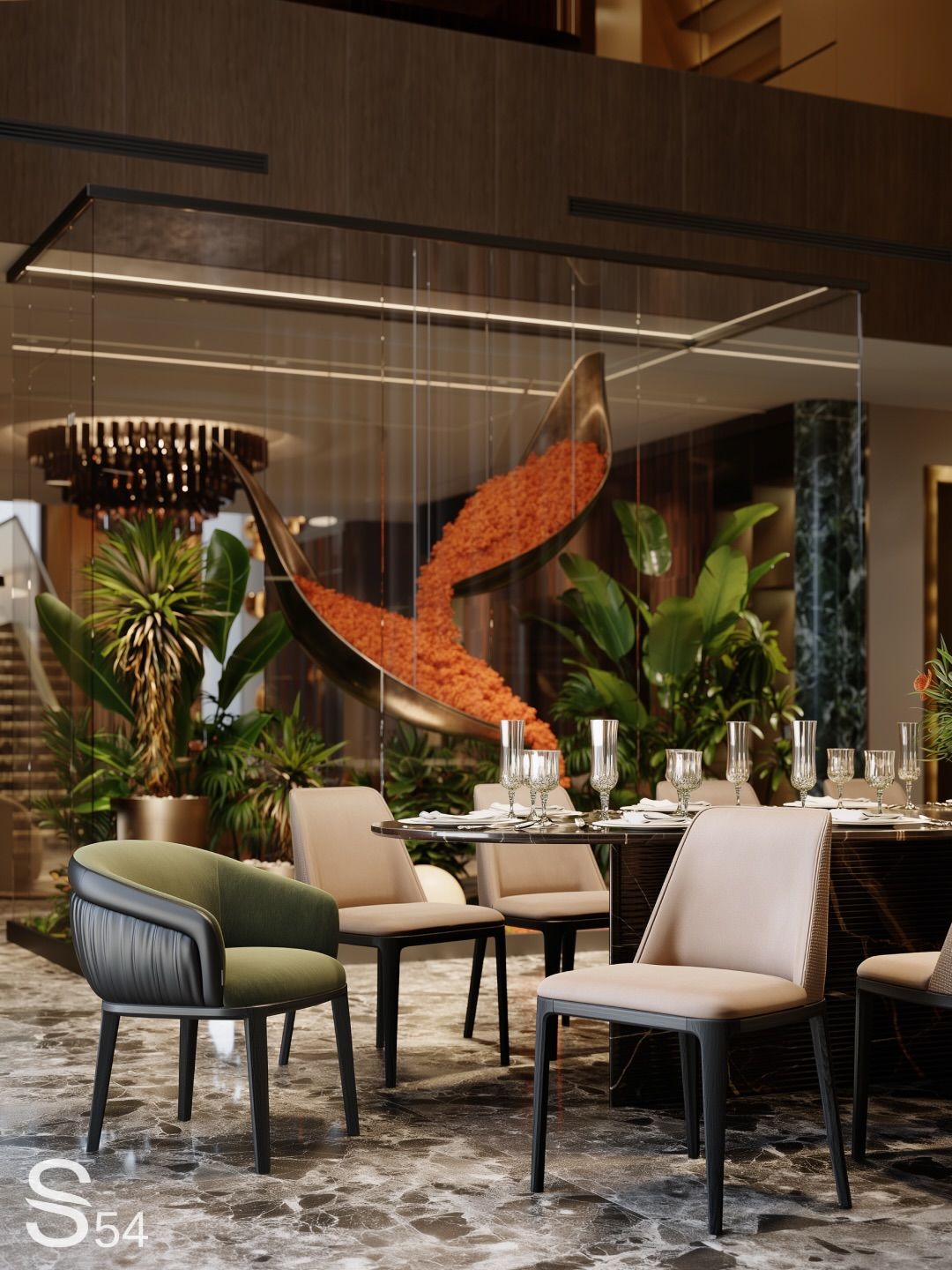 Ultra luxe landed home interior!