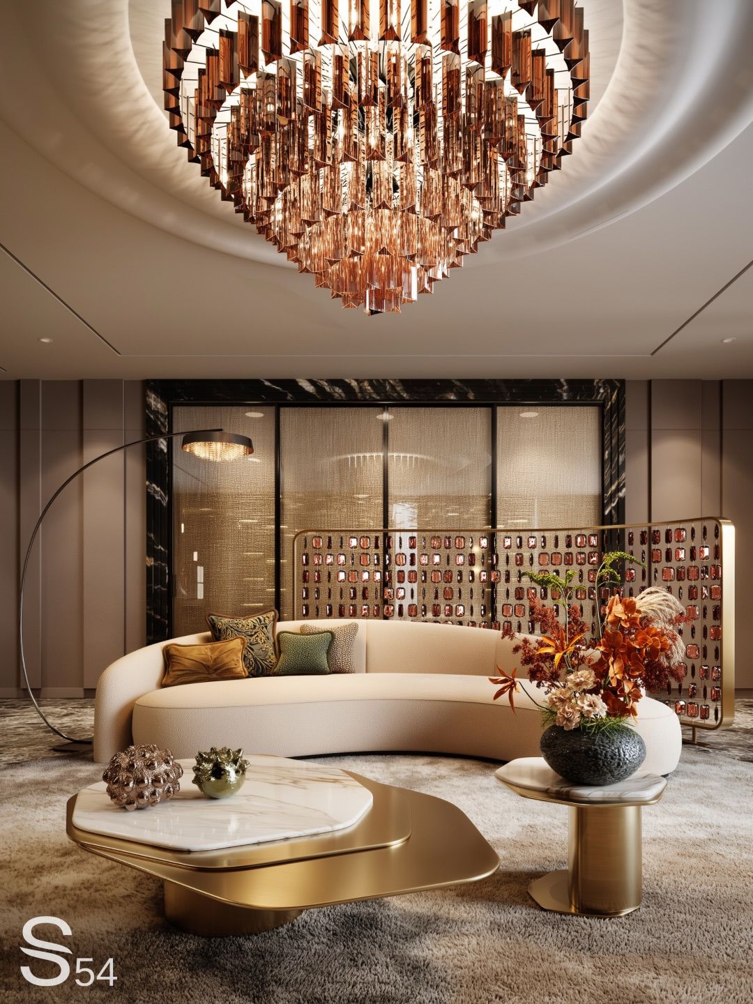 Ultra luxe landed home interior!