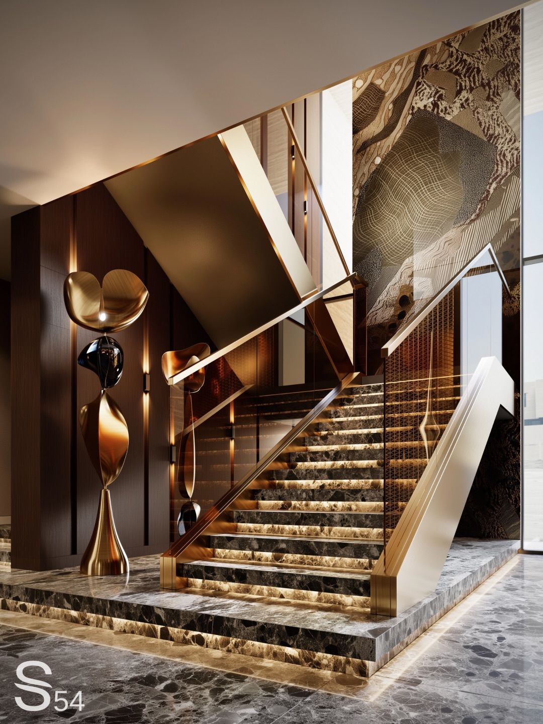 Ultra luxe landed home interior!