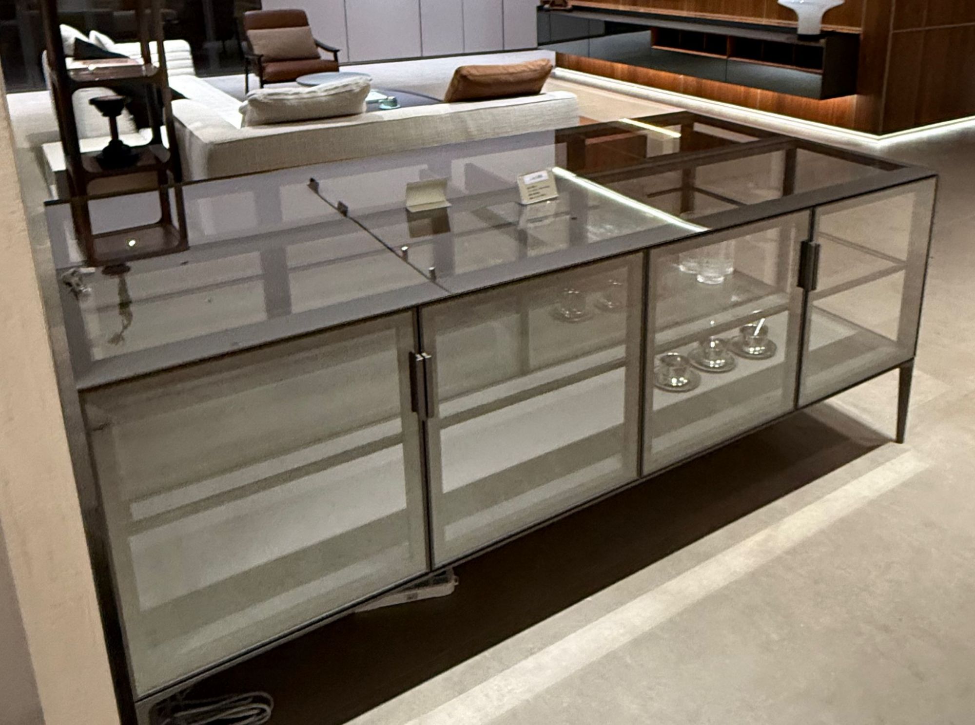 Our Glass Display Cabinets