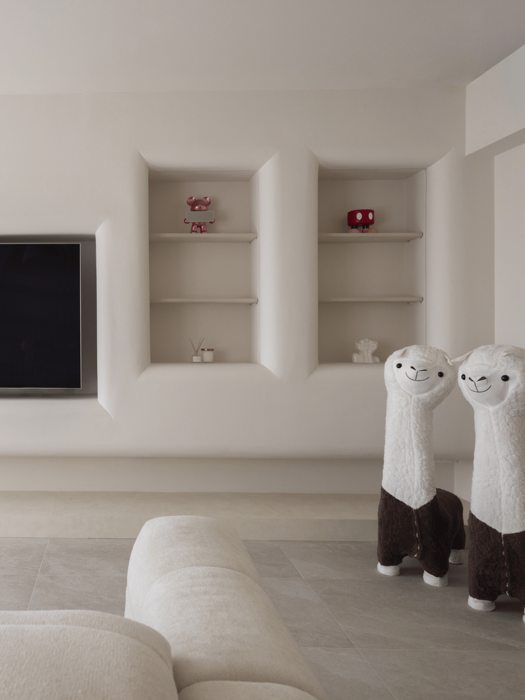 Cream Aesthetic 4-room BTO Flat at Tampines GreenCrest