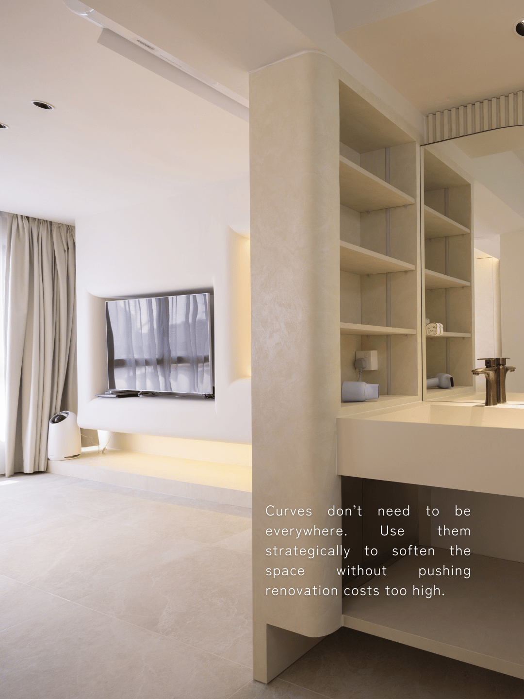 Cream Aesthetic 4-room BTO Flat at Tampines GreenCrest