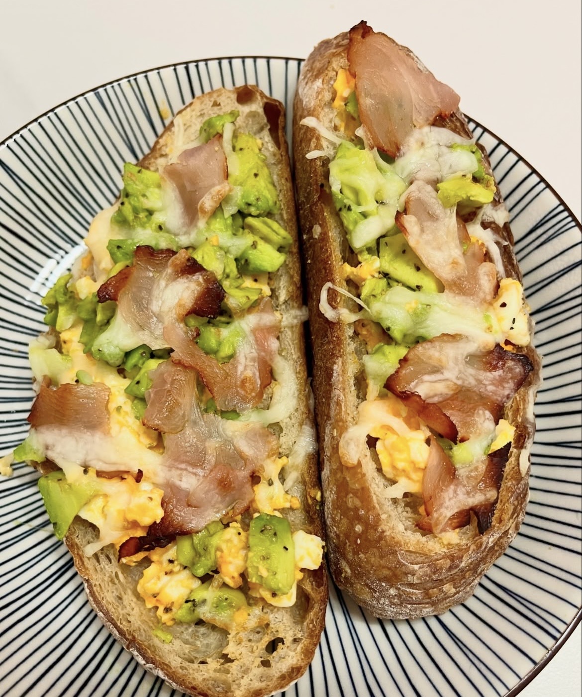 Start your day right with these lovely breakfast toasties!