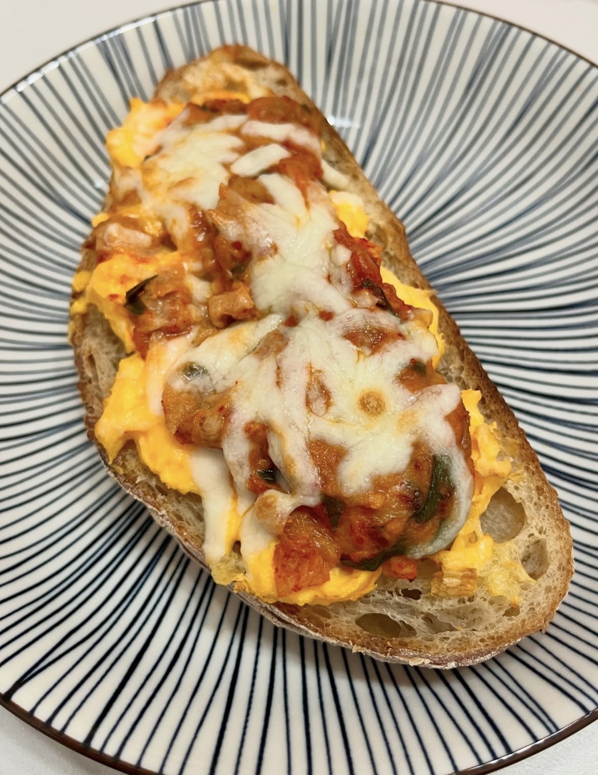 Start your day right with these lovely breakfast toasties!