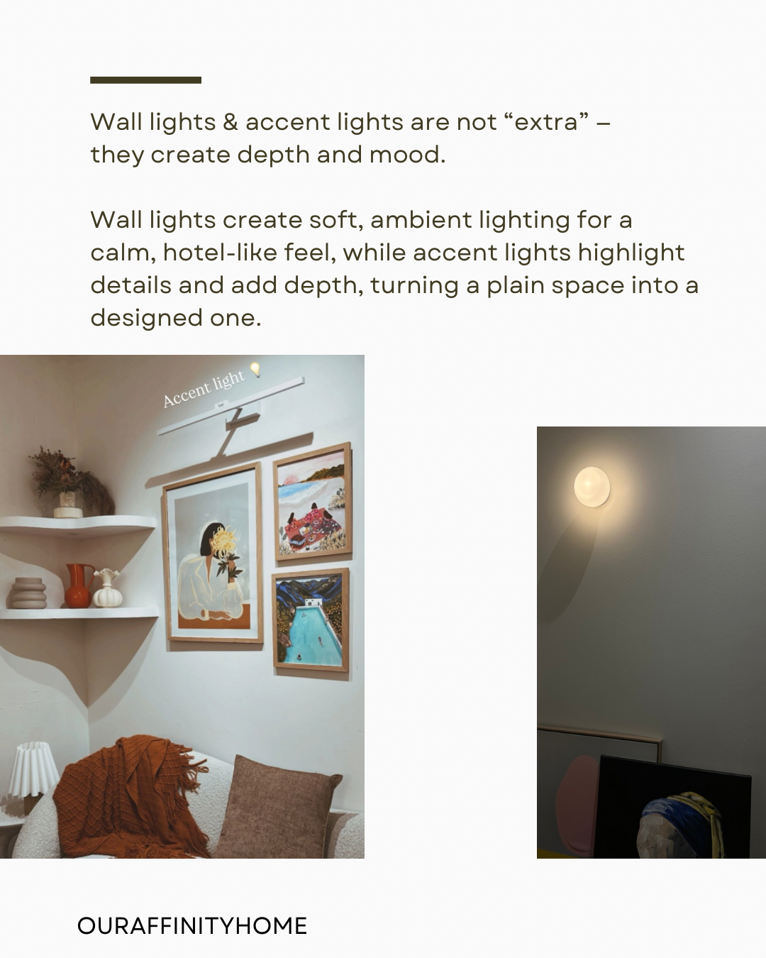 Testing lights until the house feels like a feeling ✨