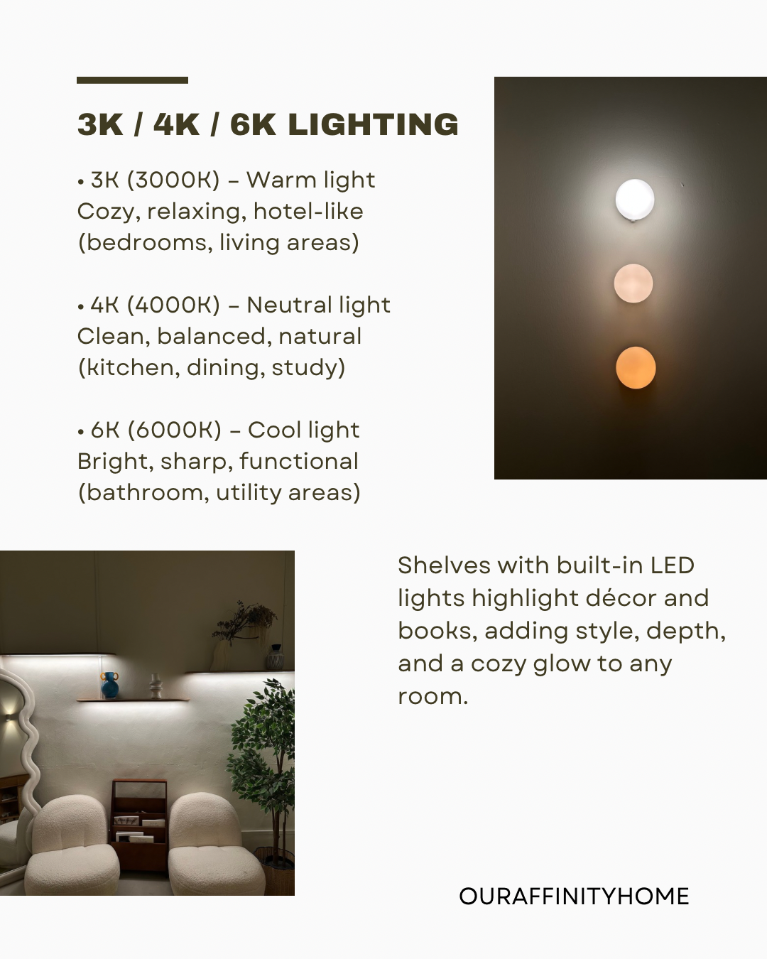 Testing lights until the house feels like a feeling ✨