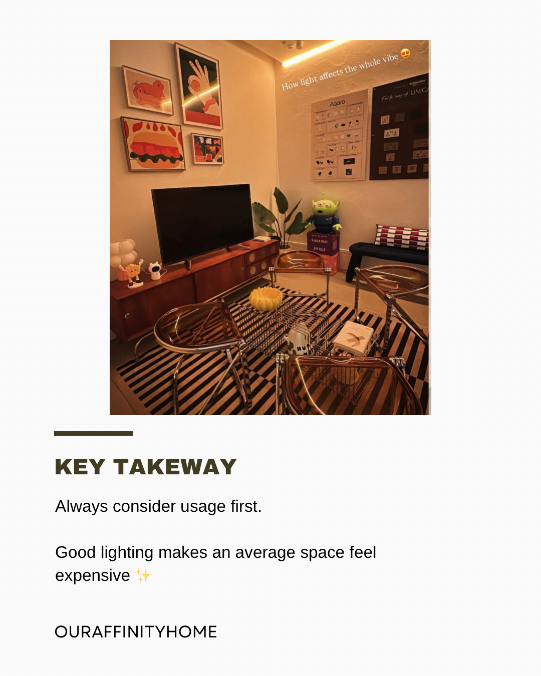 Testing lights until the house feels like a feeling ✨