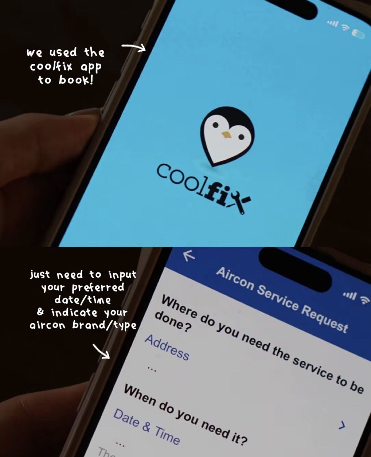 aircon servicing with transparent pricing!