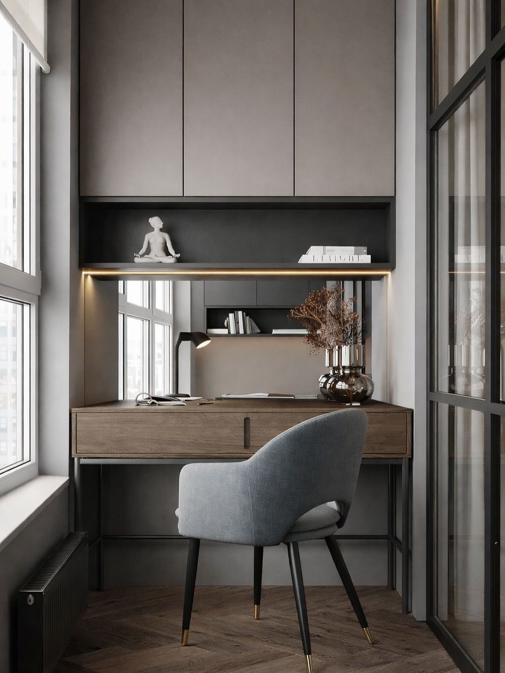 Stylish & cozy balcony design