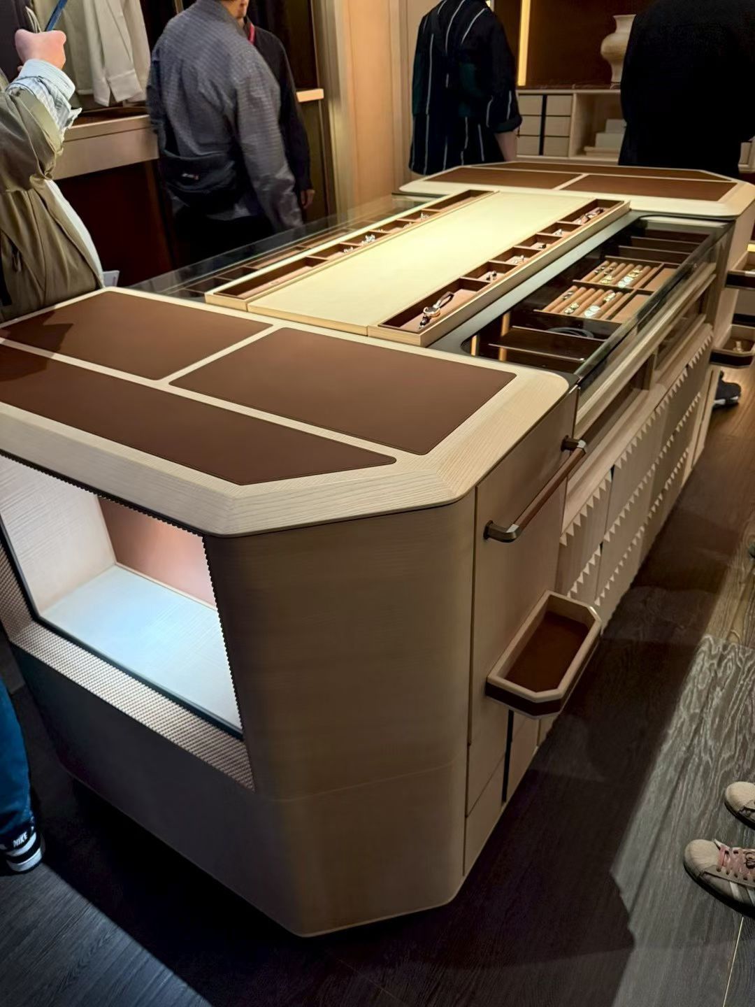 Customized walk in wardrobe