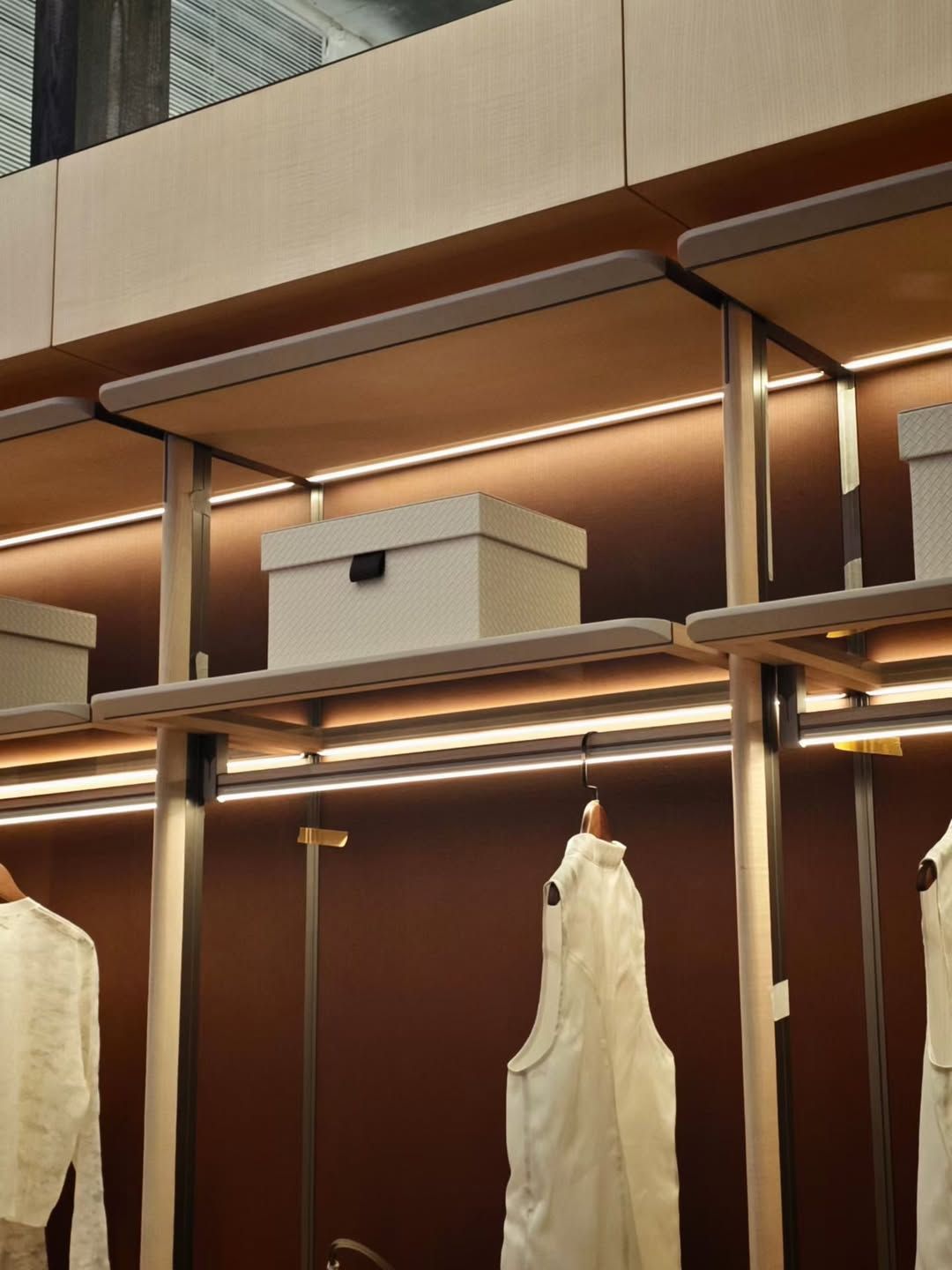 Customized walk in wardrobe