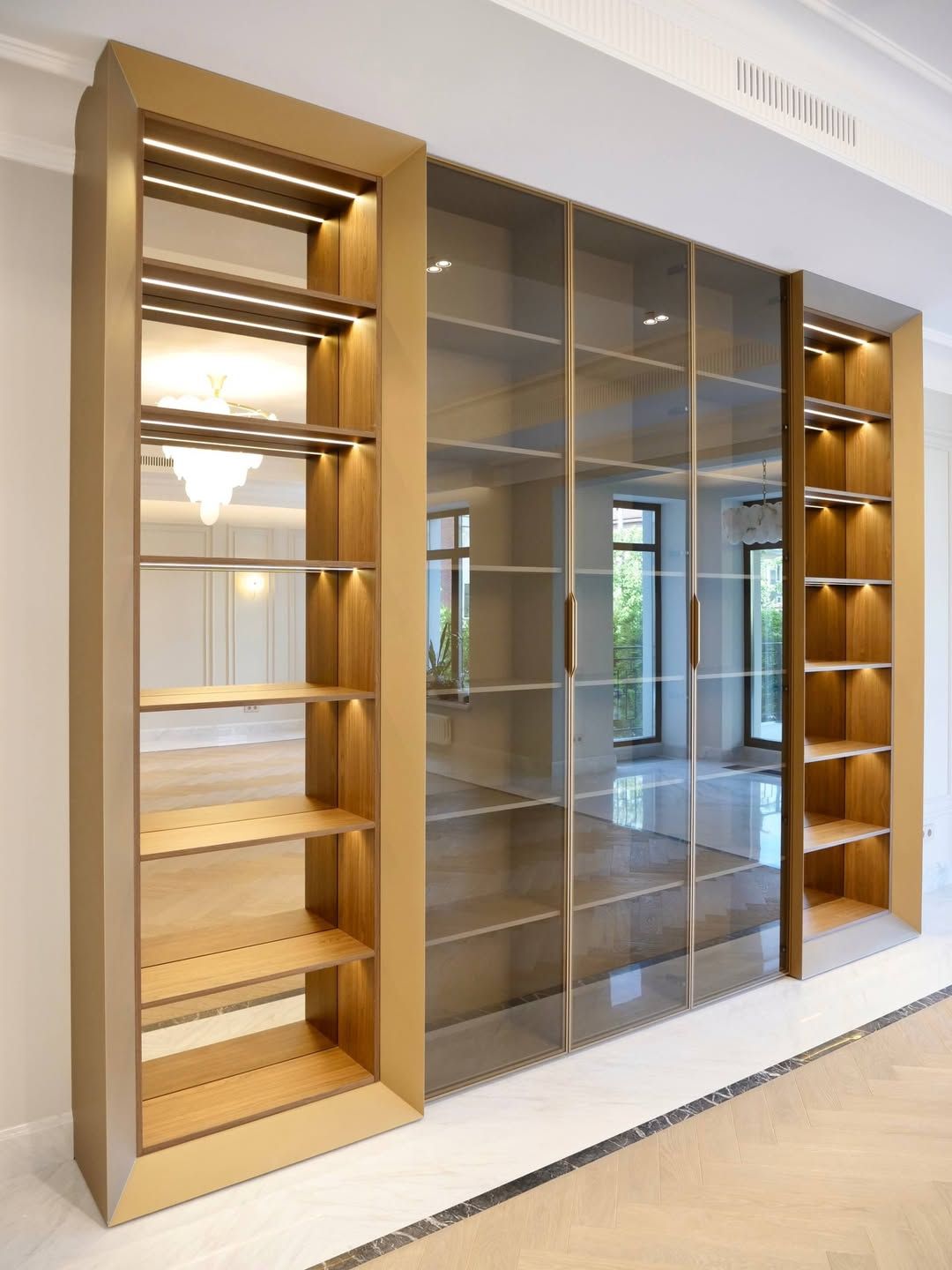 Stylish carpentry details