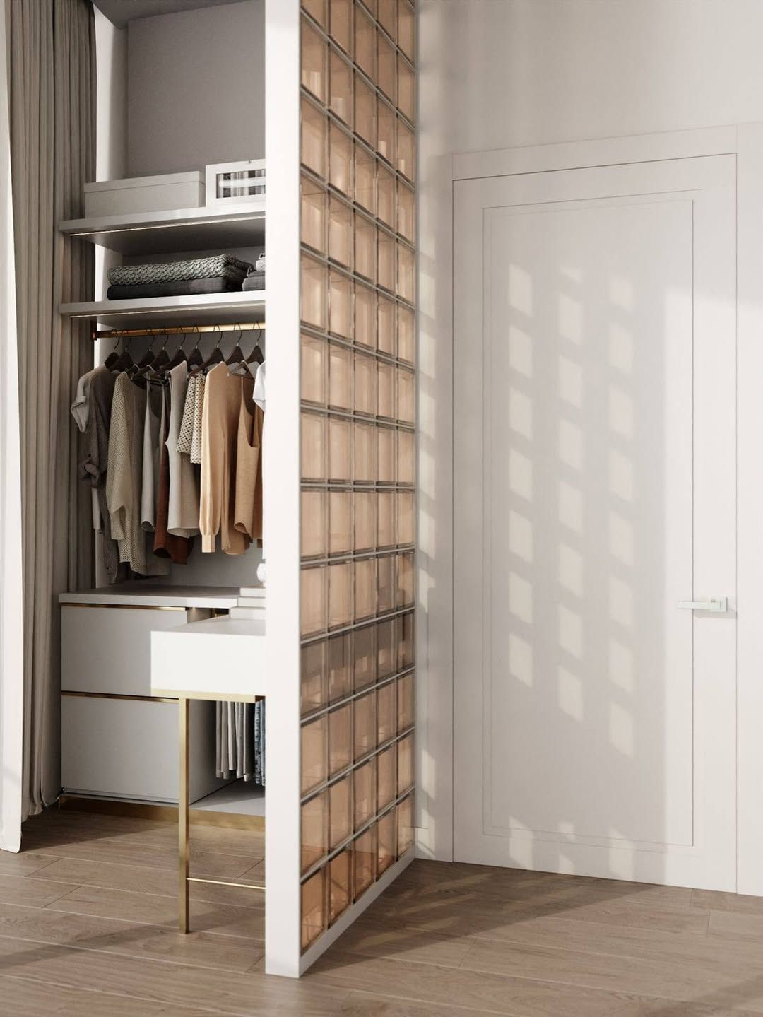 Stylish carpentry details