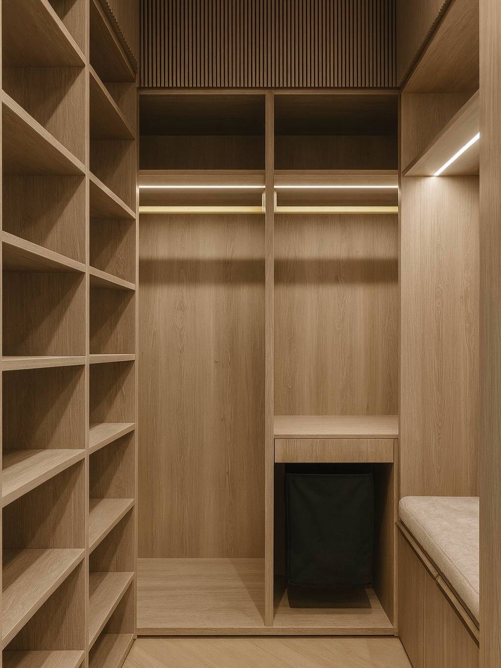 Stylish carpentry details