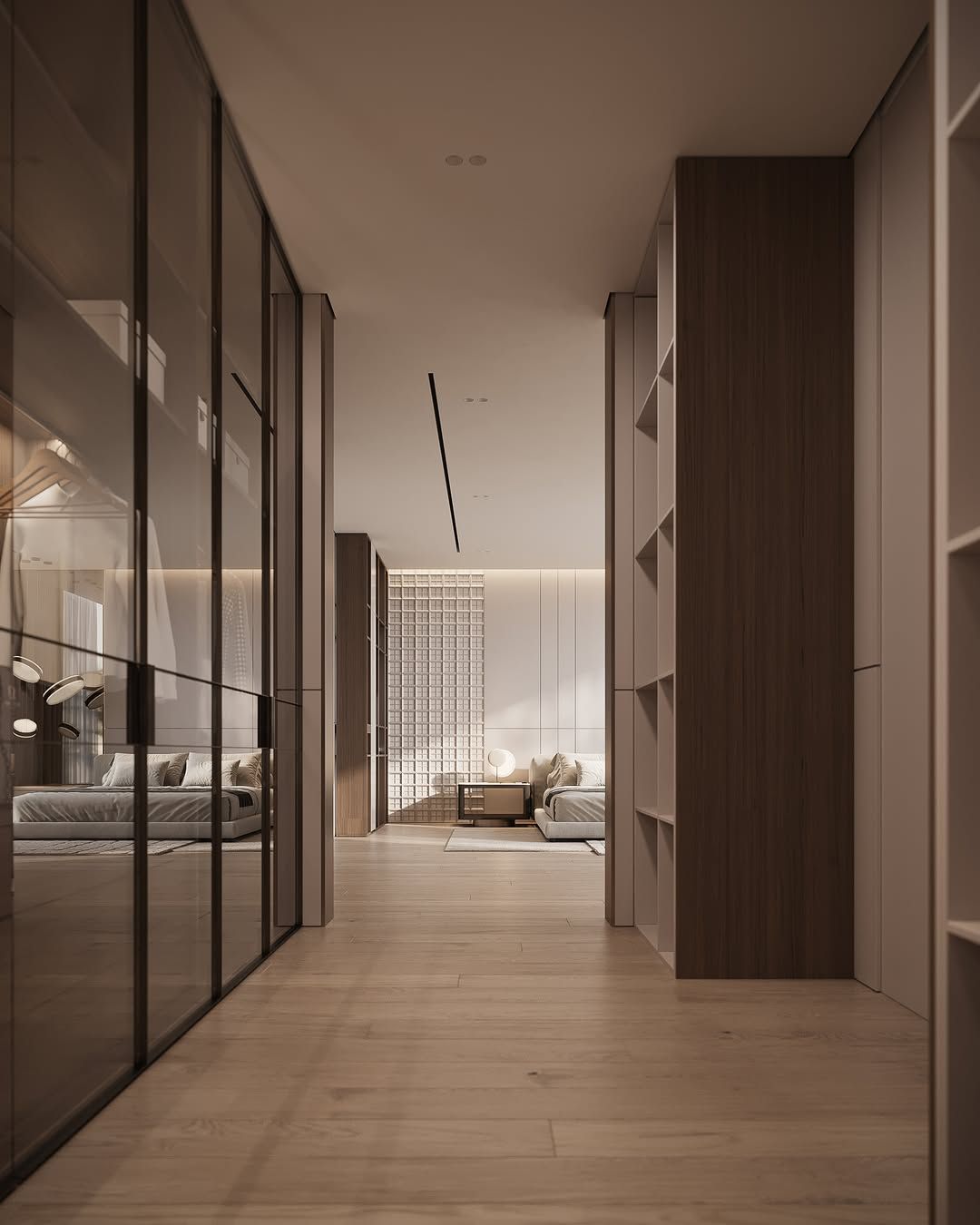 Cozy and modern bedroom