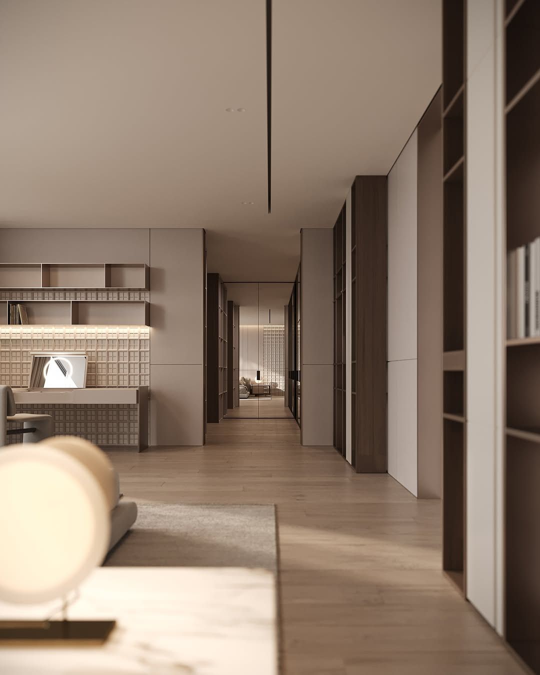 Cozy and modern bedroom