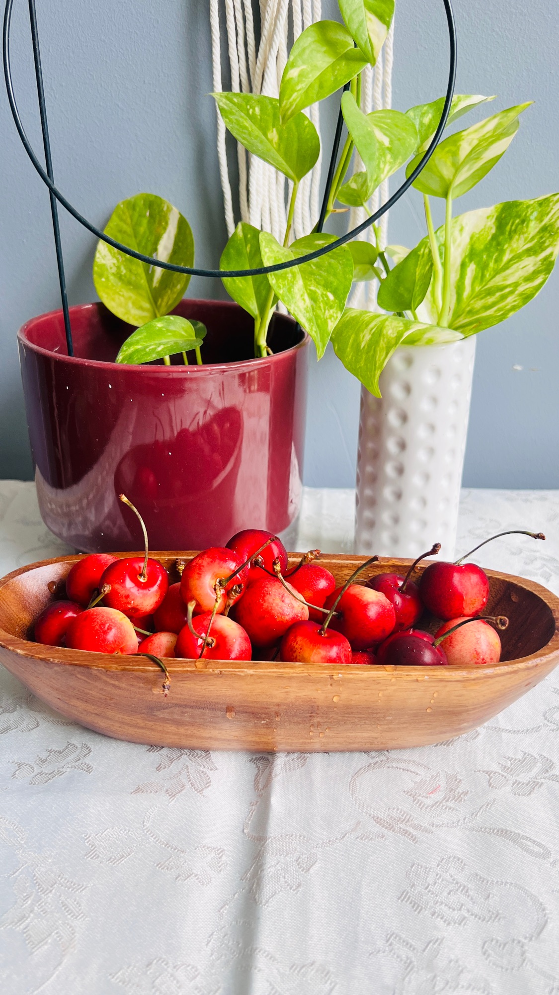 Wood, Fruit & a Moment of Calm