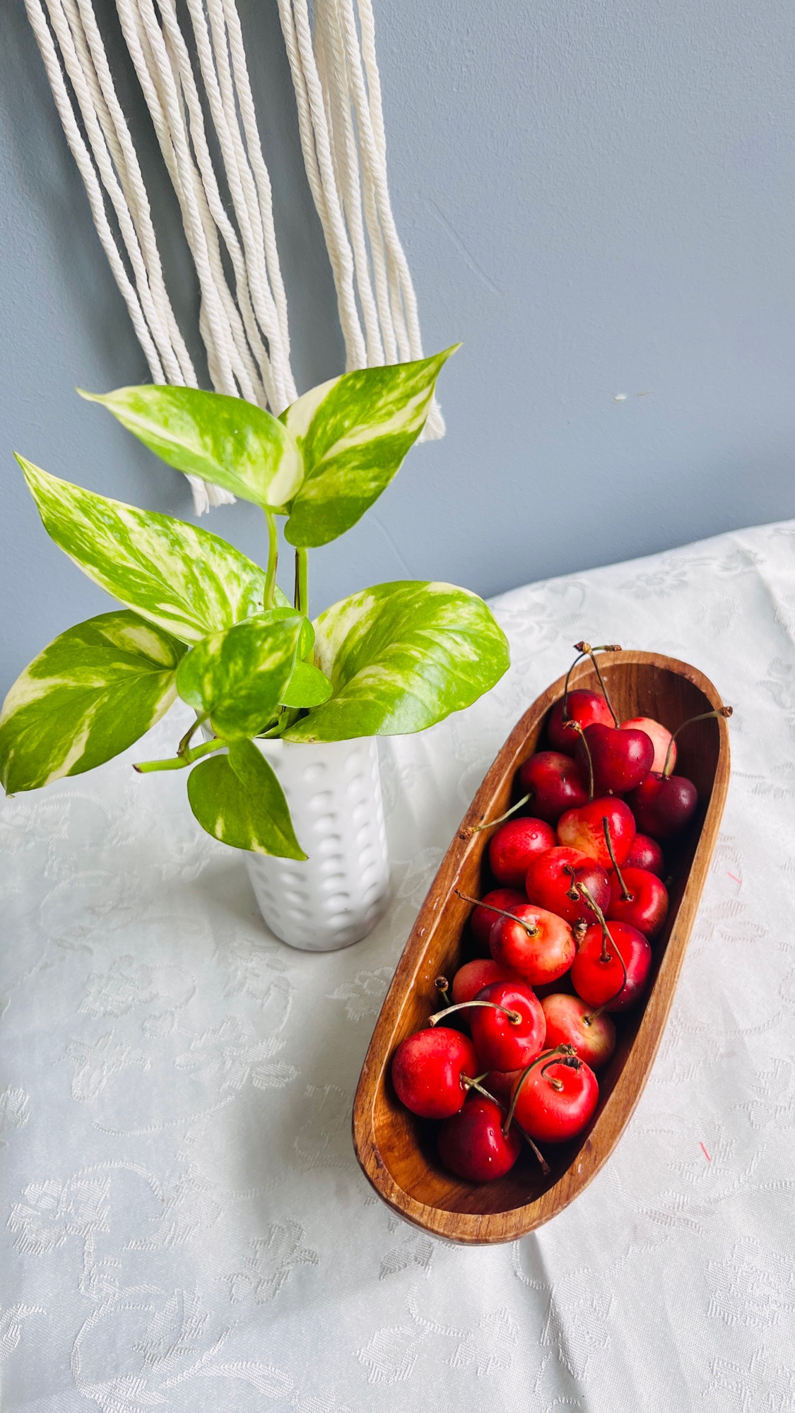 Wood, Fruit & a Moment of Calm