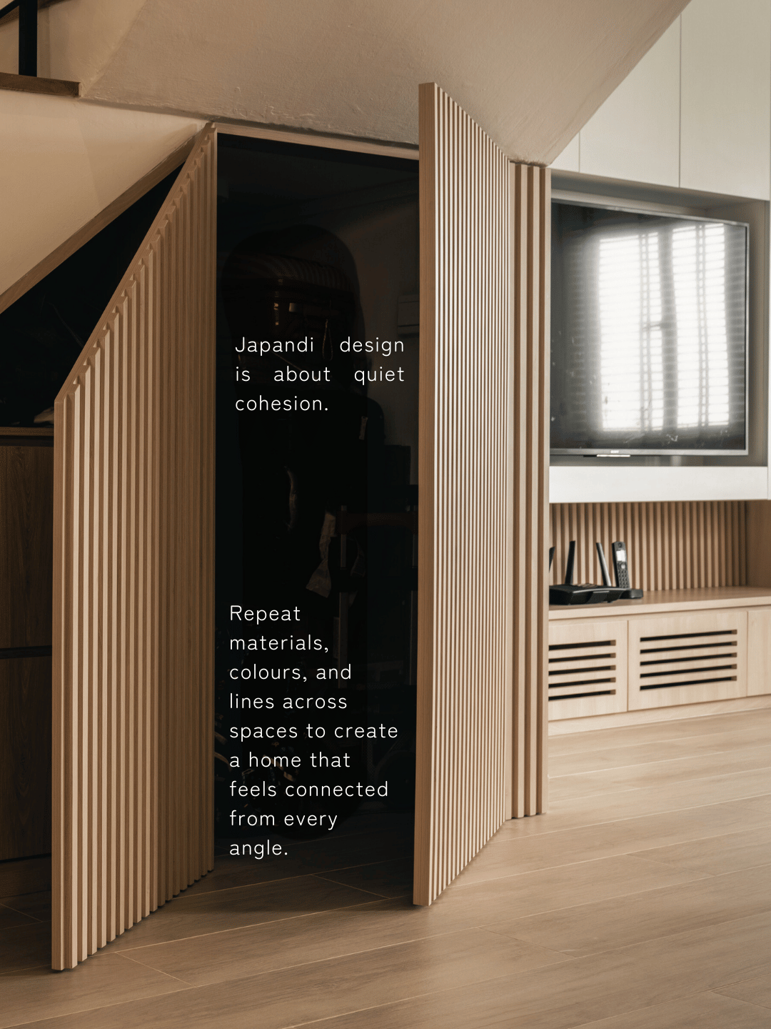 Why Japandi works so well in Singapore homes