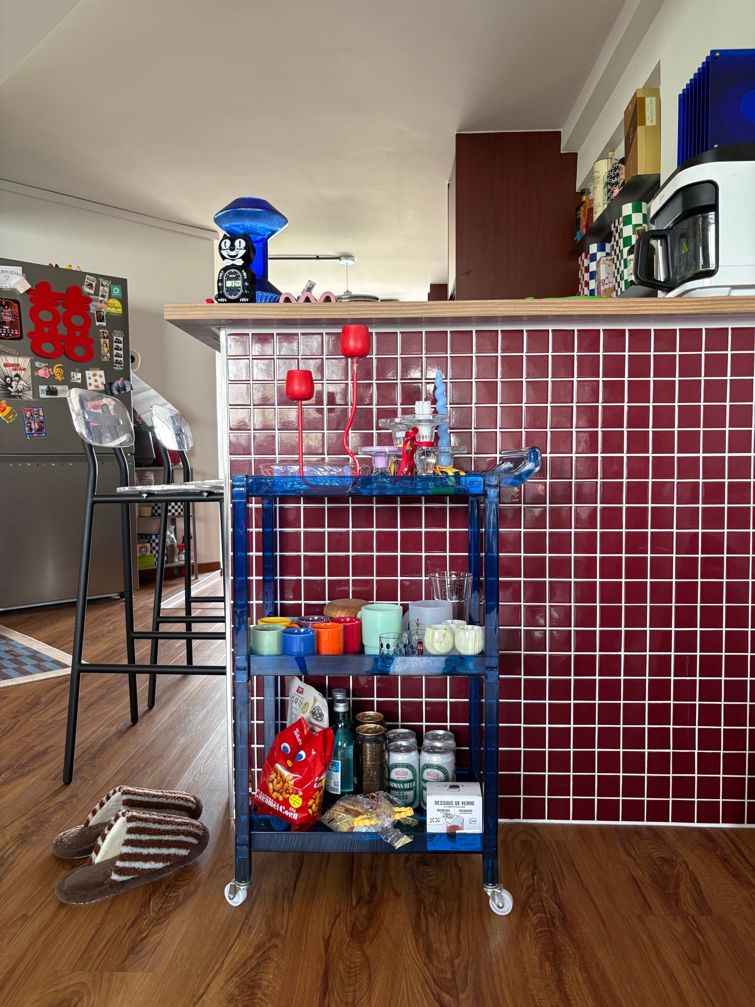 We love our colorful home!