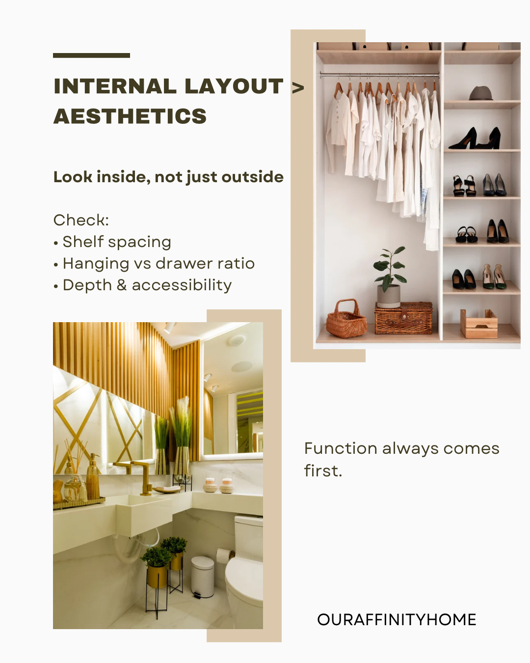 Tested, measured, even went to IKEA — a few cm makes a big difference.