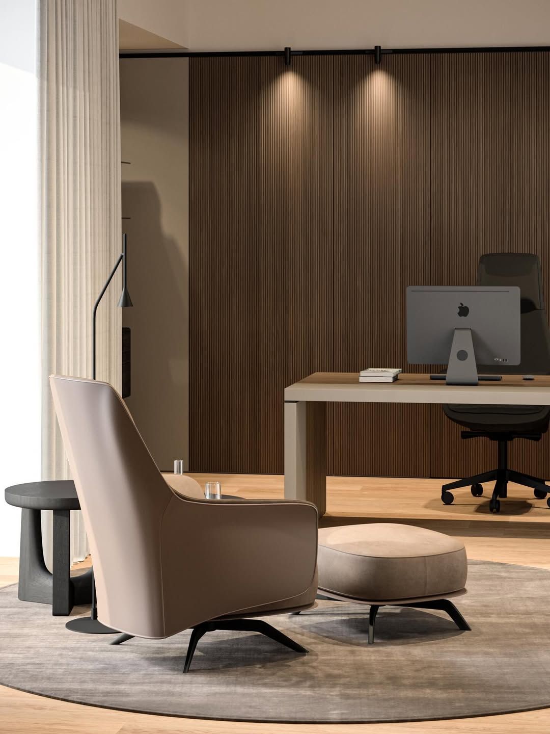 Cozy home office design