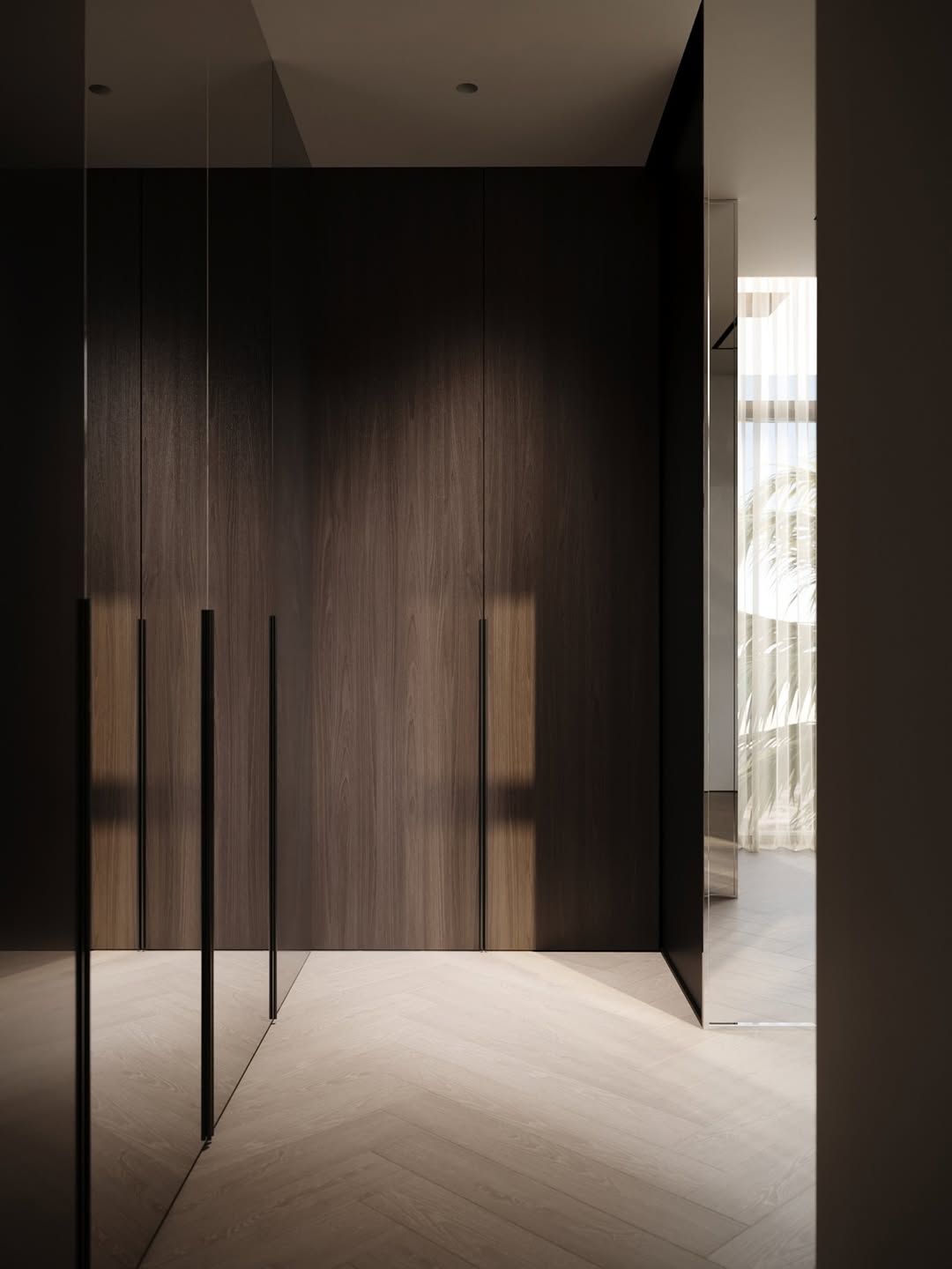 Modern luxury walk in wardrobe & bathroom design