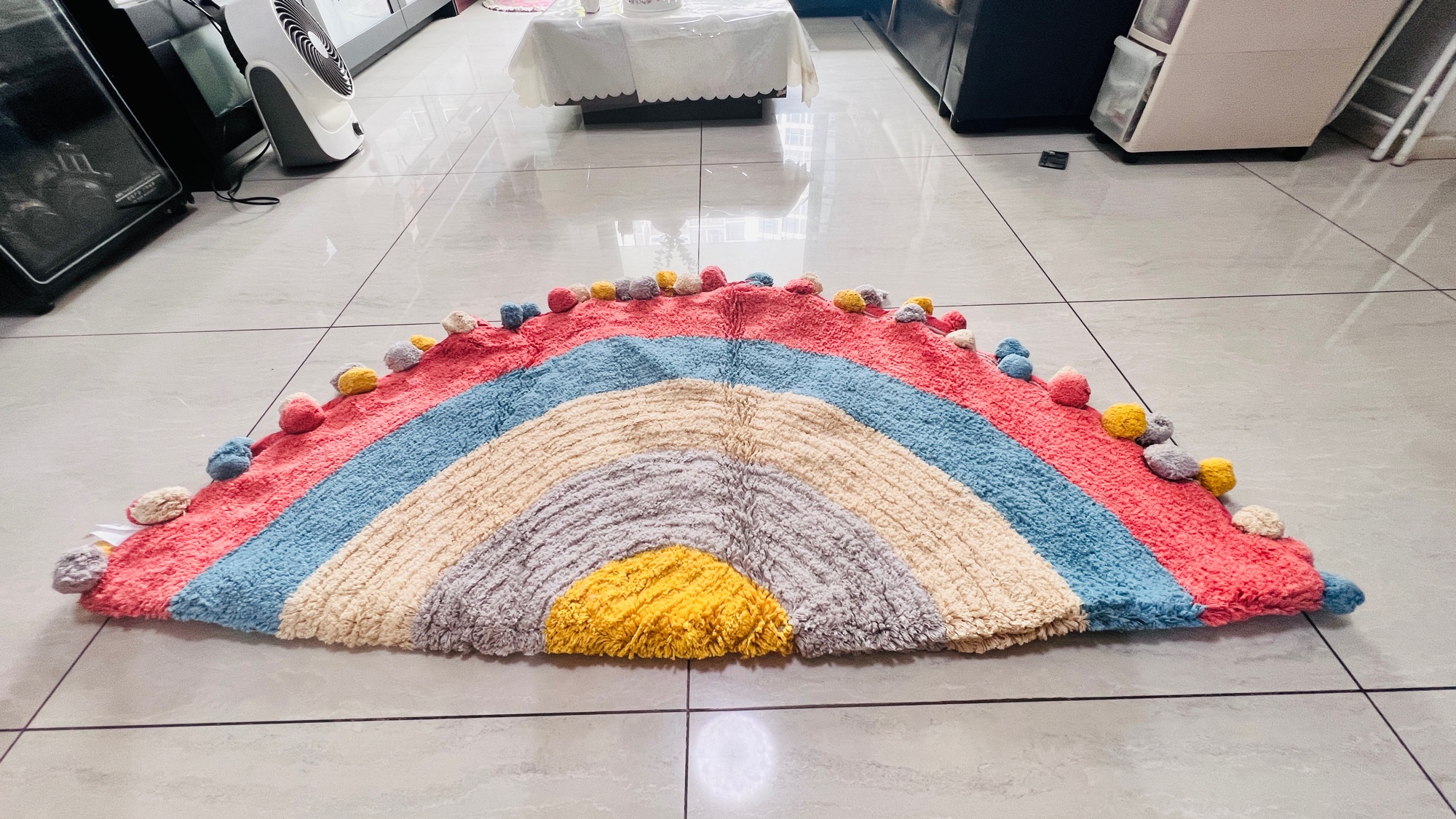 Circus Round Rug (1.2 m) — where comfort meets playful design