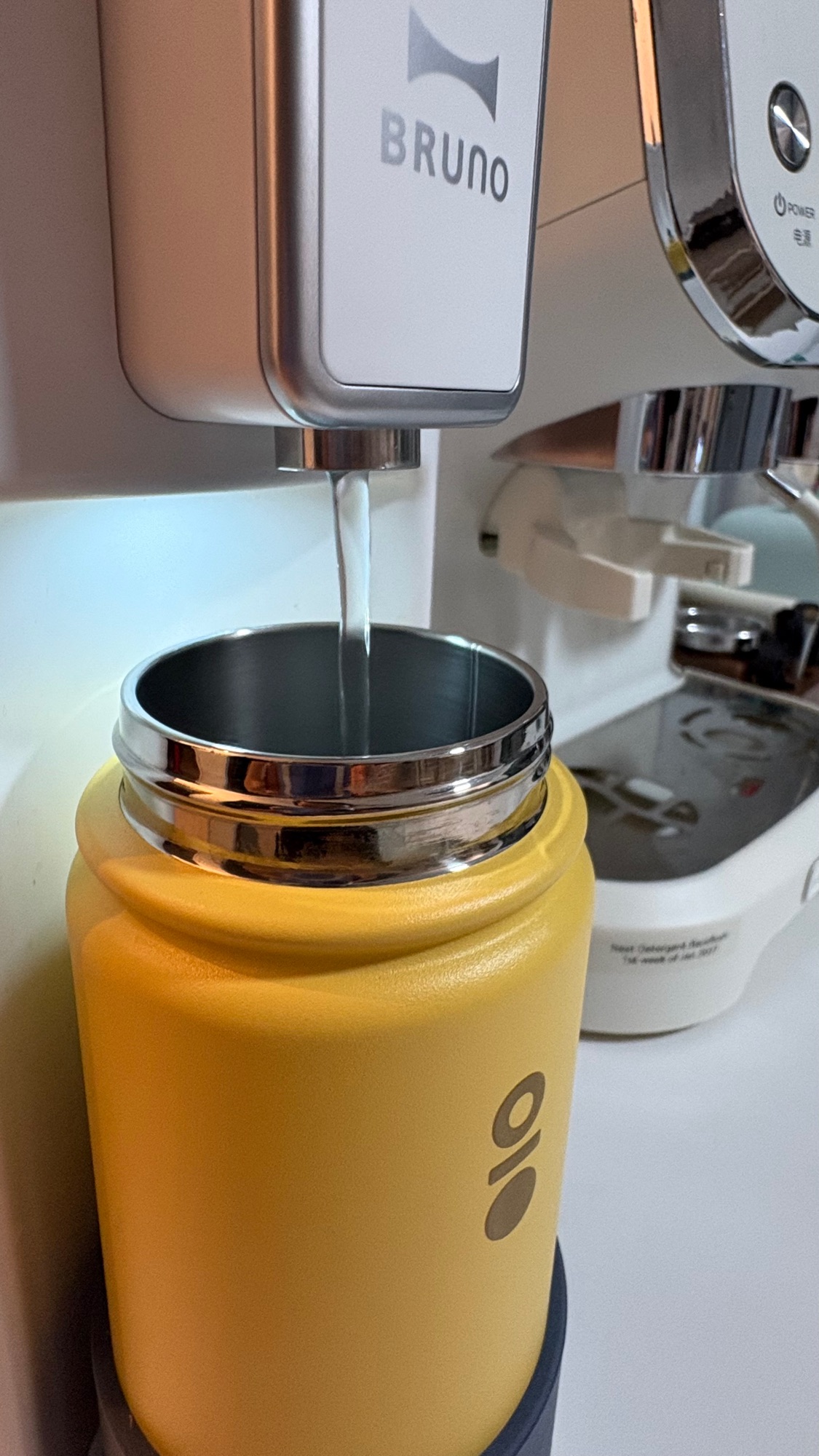 How it’s been with our first water dispenser 🙌🏻