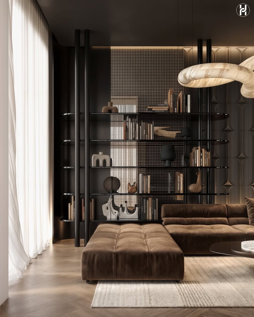 Luxury modern AV room design