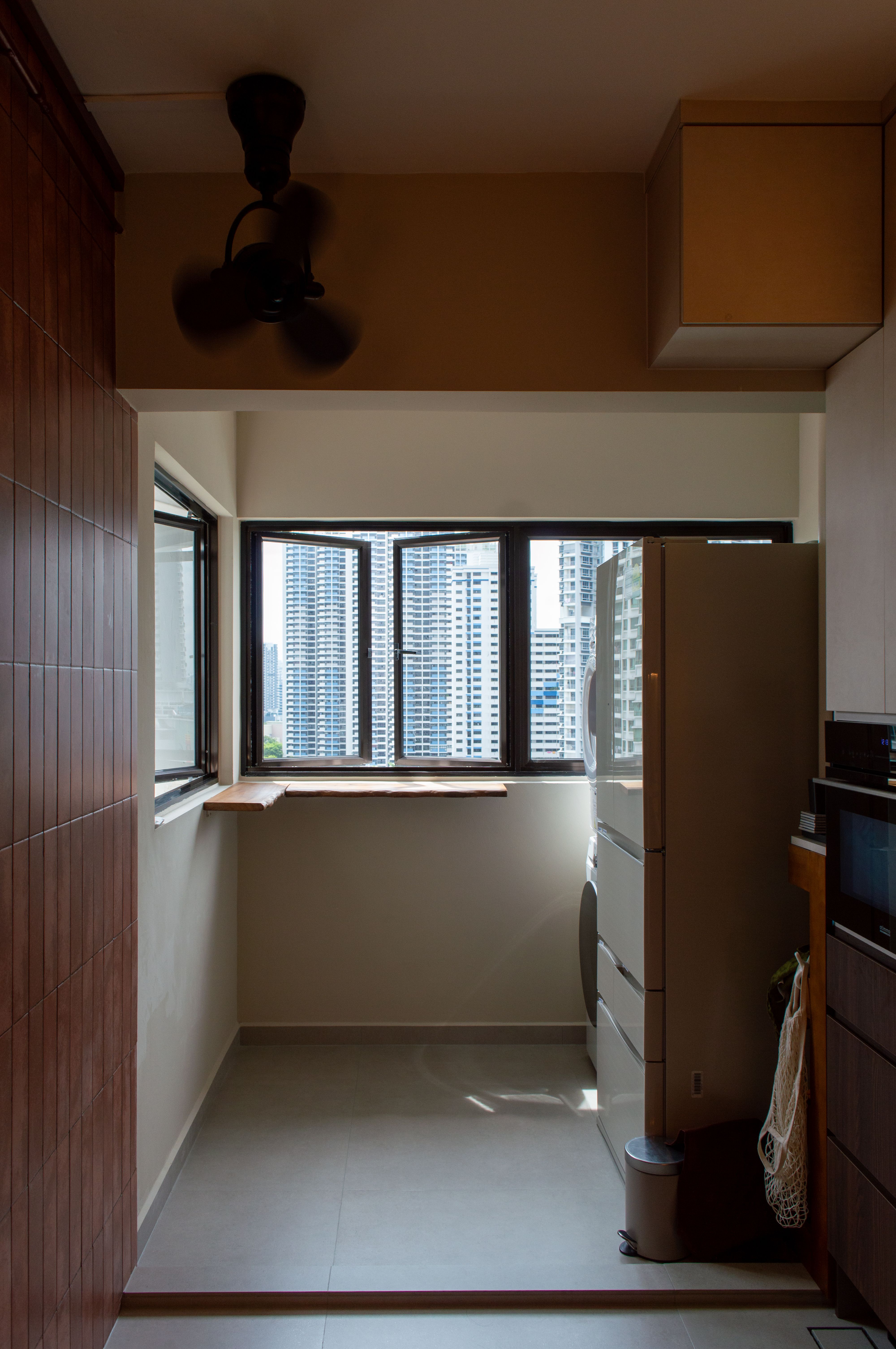 A feature wall in the kitchen?!