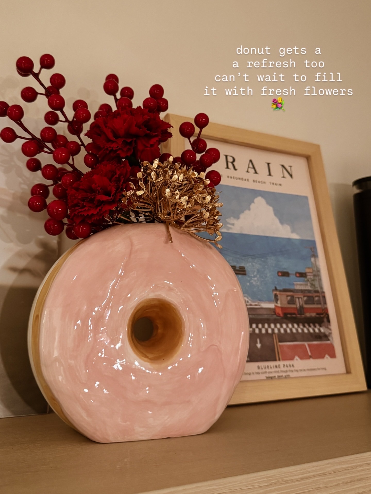 lunar new year vibes in our creamy home 🍊🍊