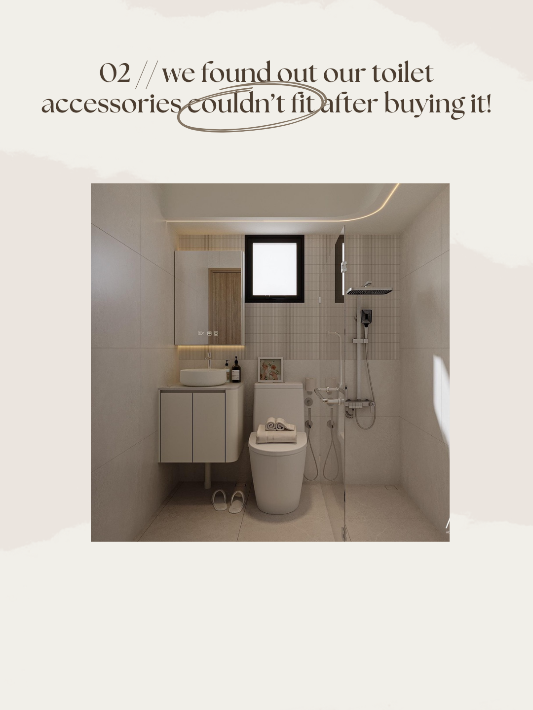 renovation regrets & near-misses that you should avoid // part 1