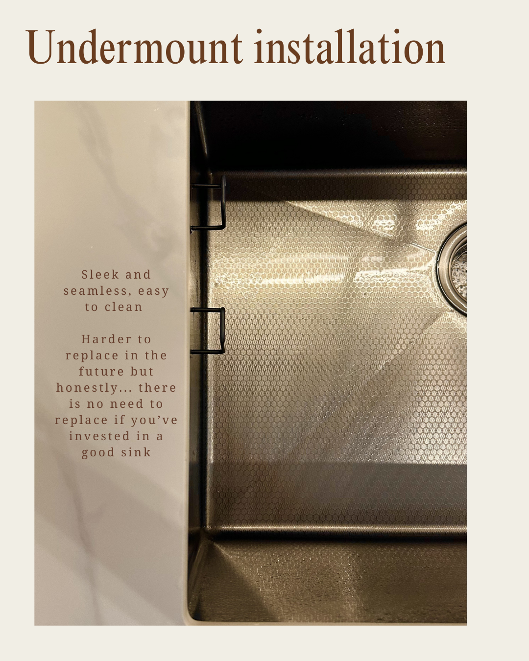 Designing our kitchen sink