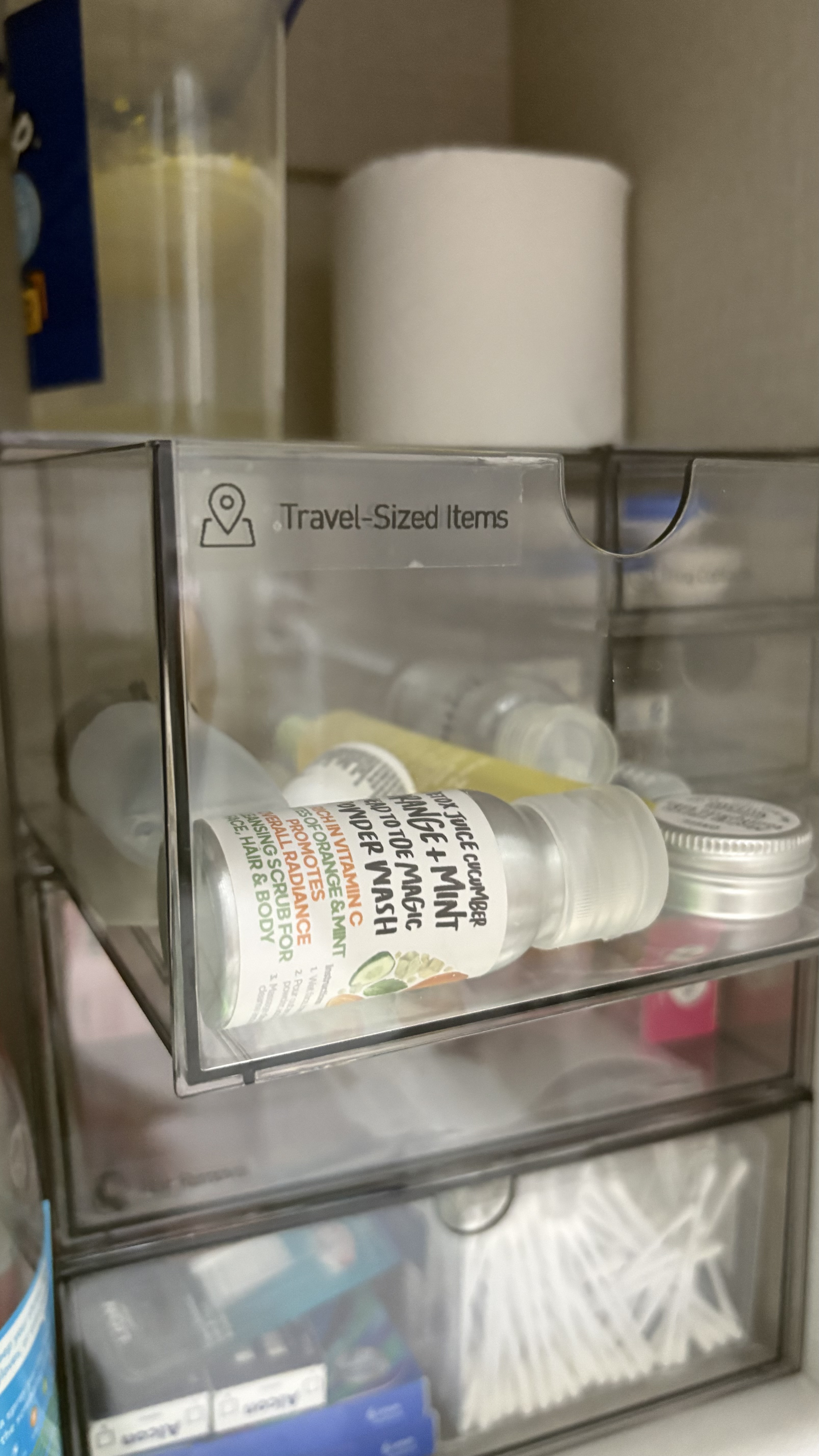 What a real bathroom vanity cupboard looks like 🥹