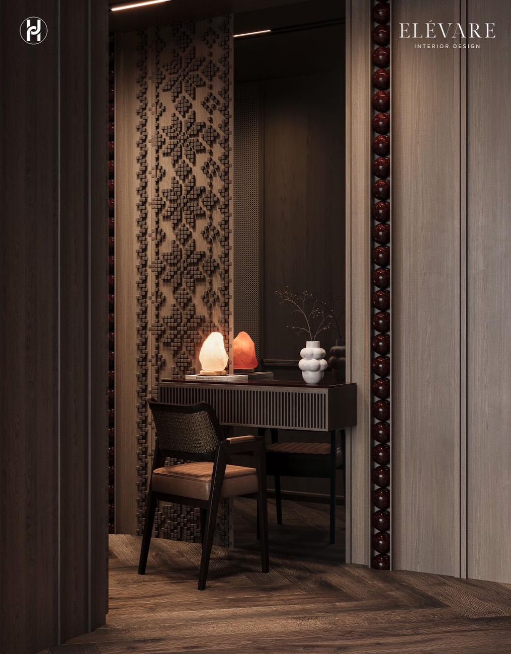 Luxurious & cozy bedroom design