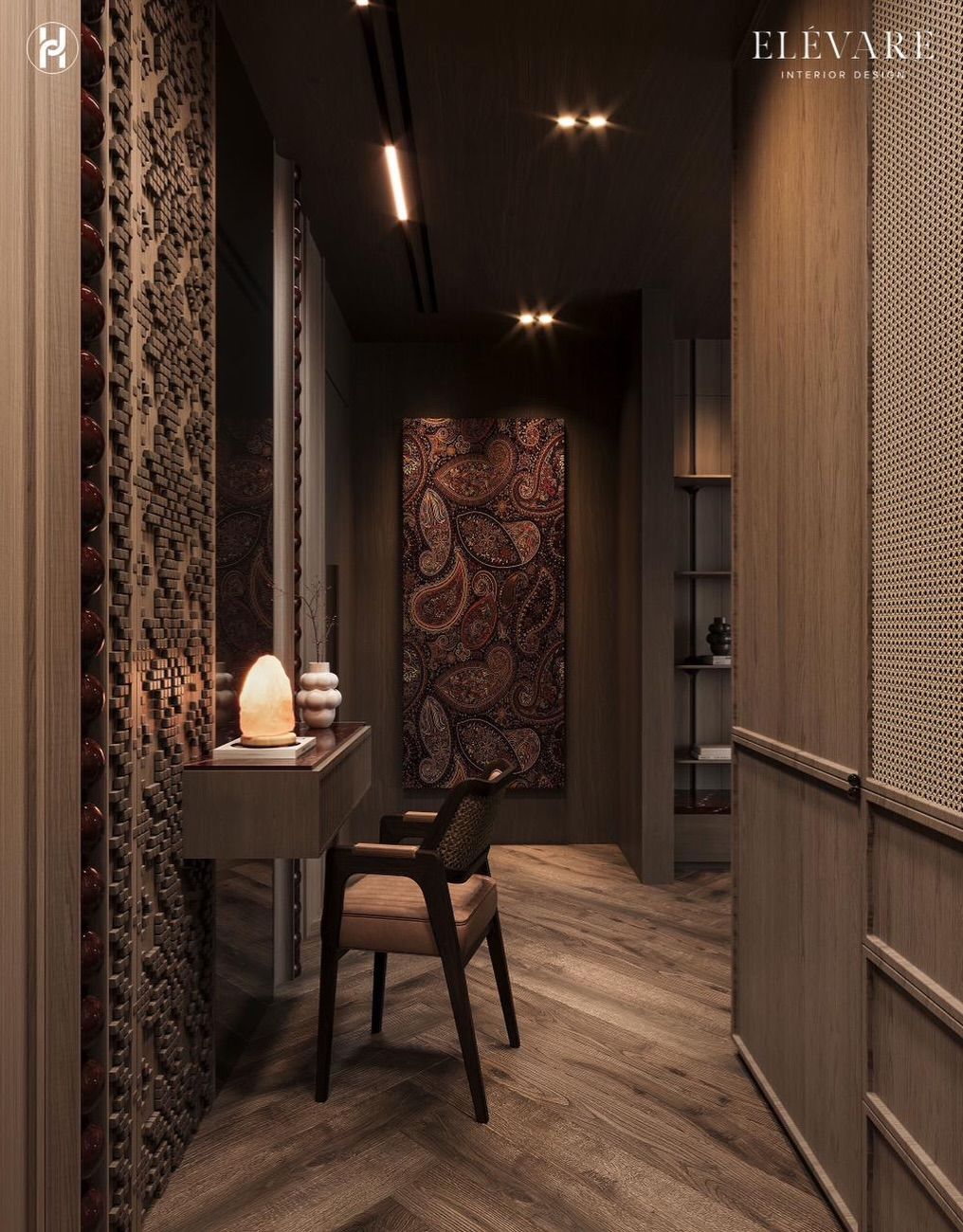 Luxurious & cozy bedroom design