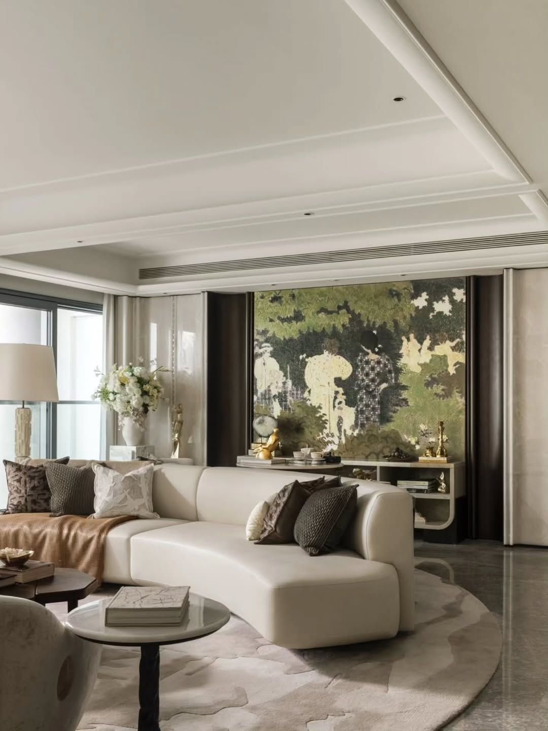 Luxurious modern interiors