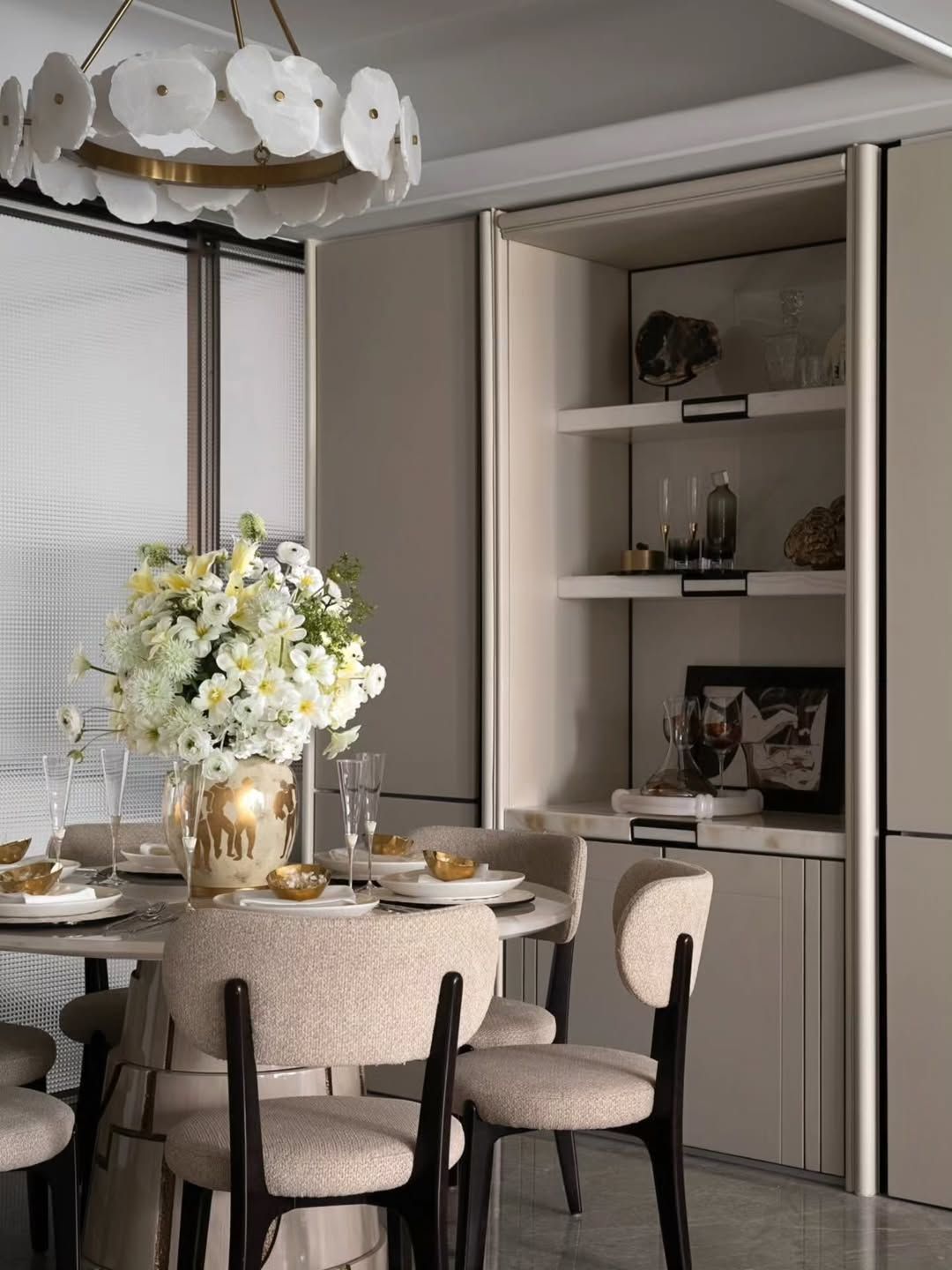 Luxurious modern interiors