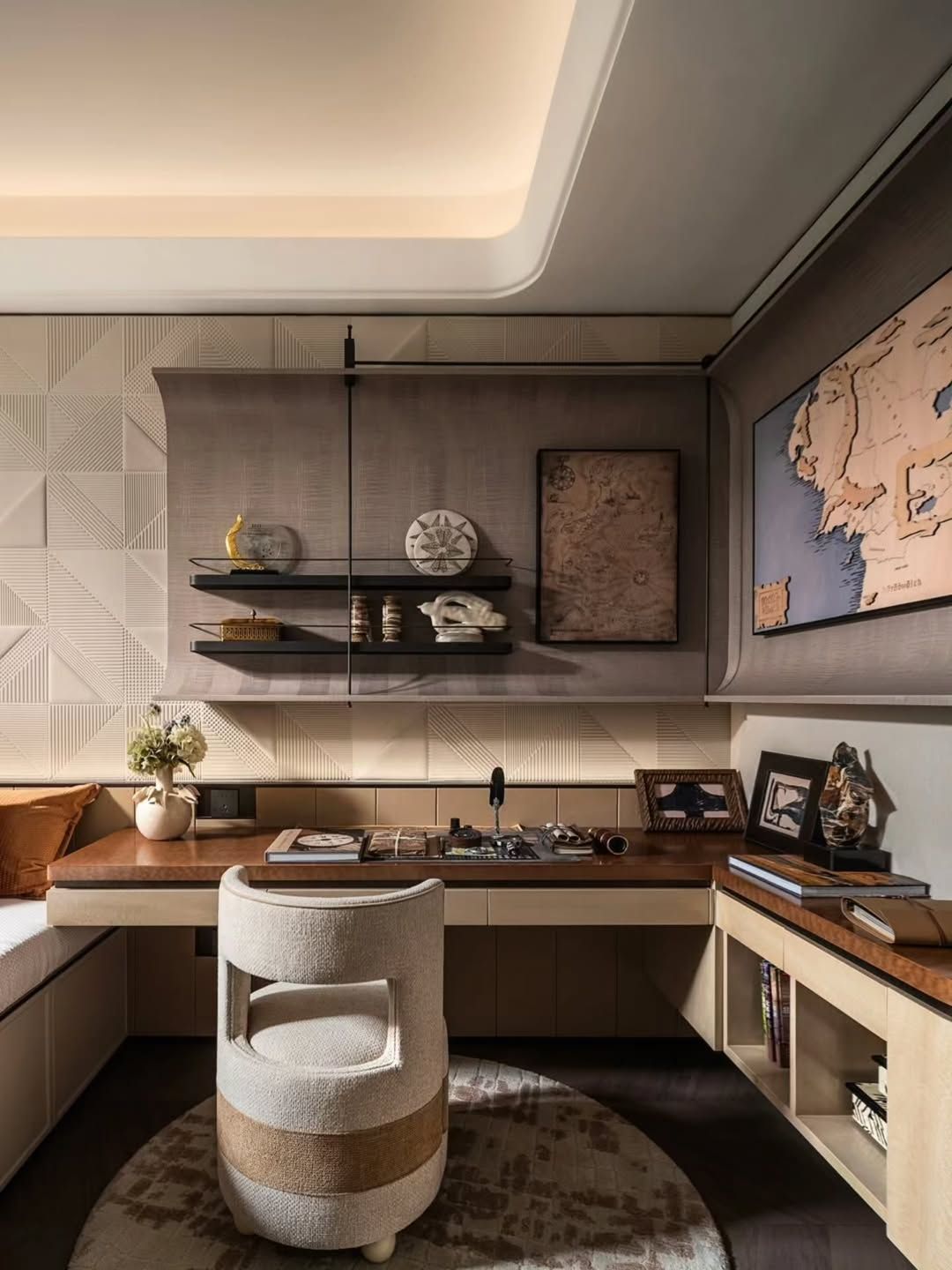 Luxurious and stylish interior