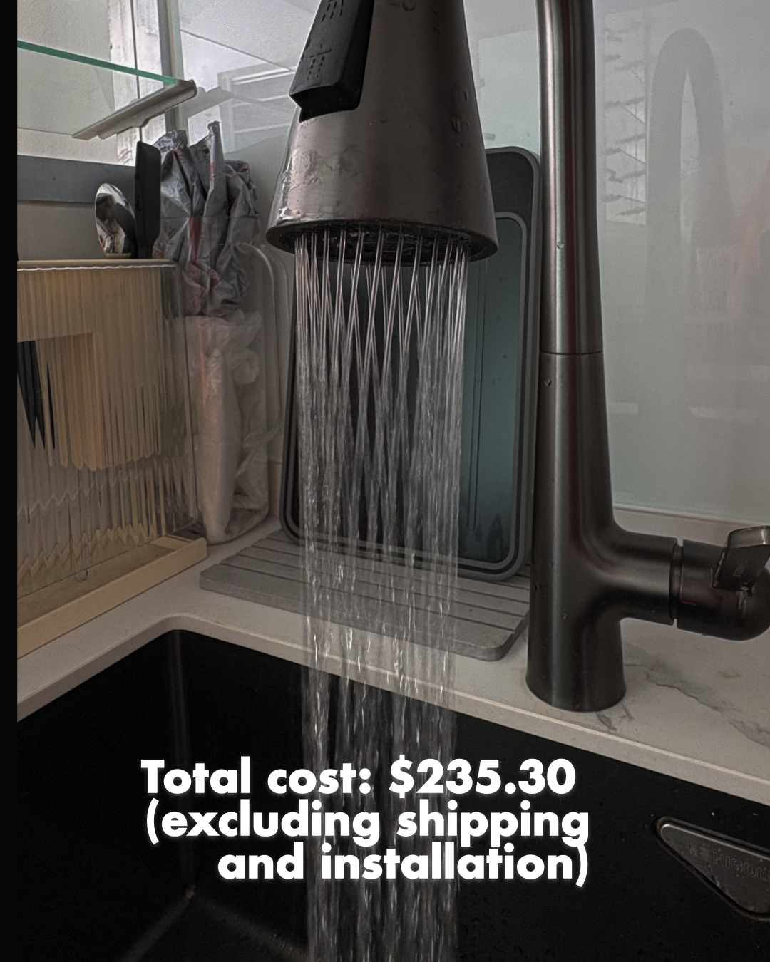 Our 2.5 year old Taobao sink - still going strong!