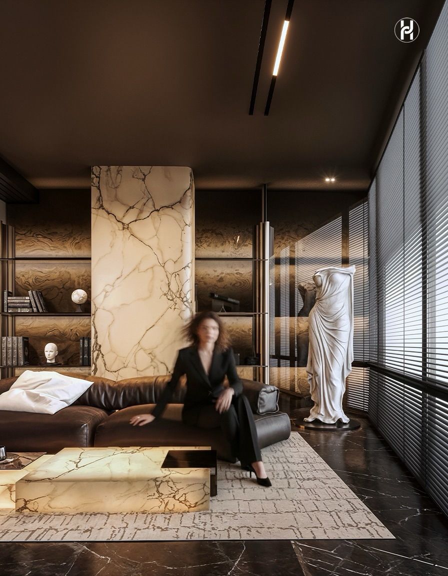 Luxurious home office design