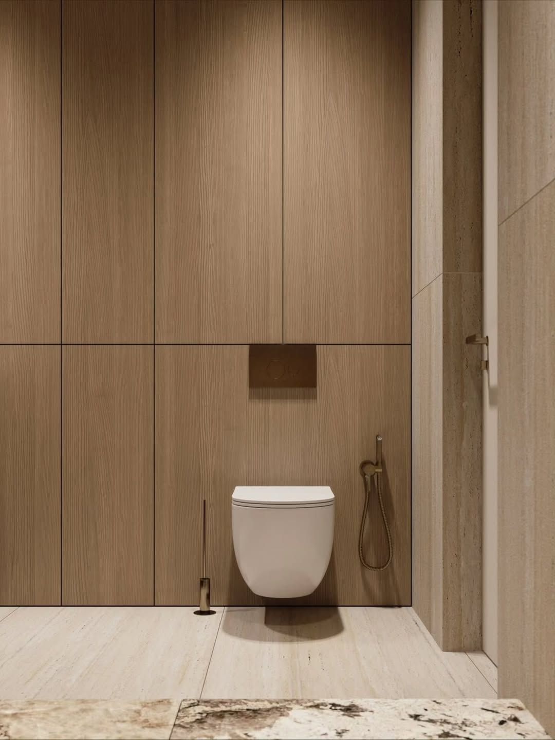 Stylish, modern bathroom