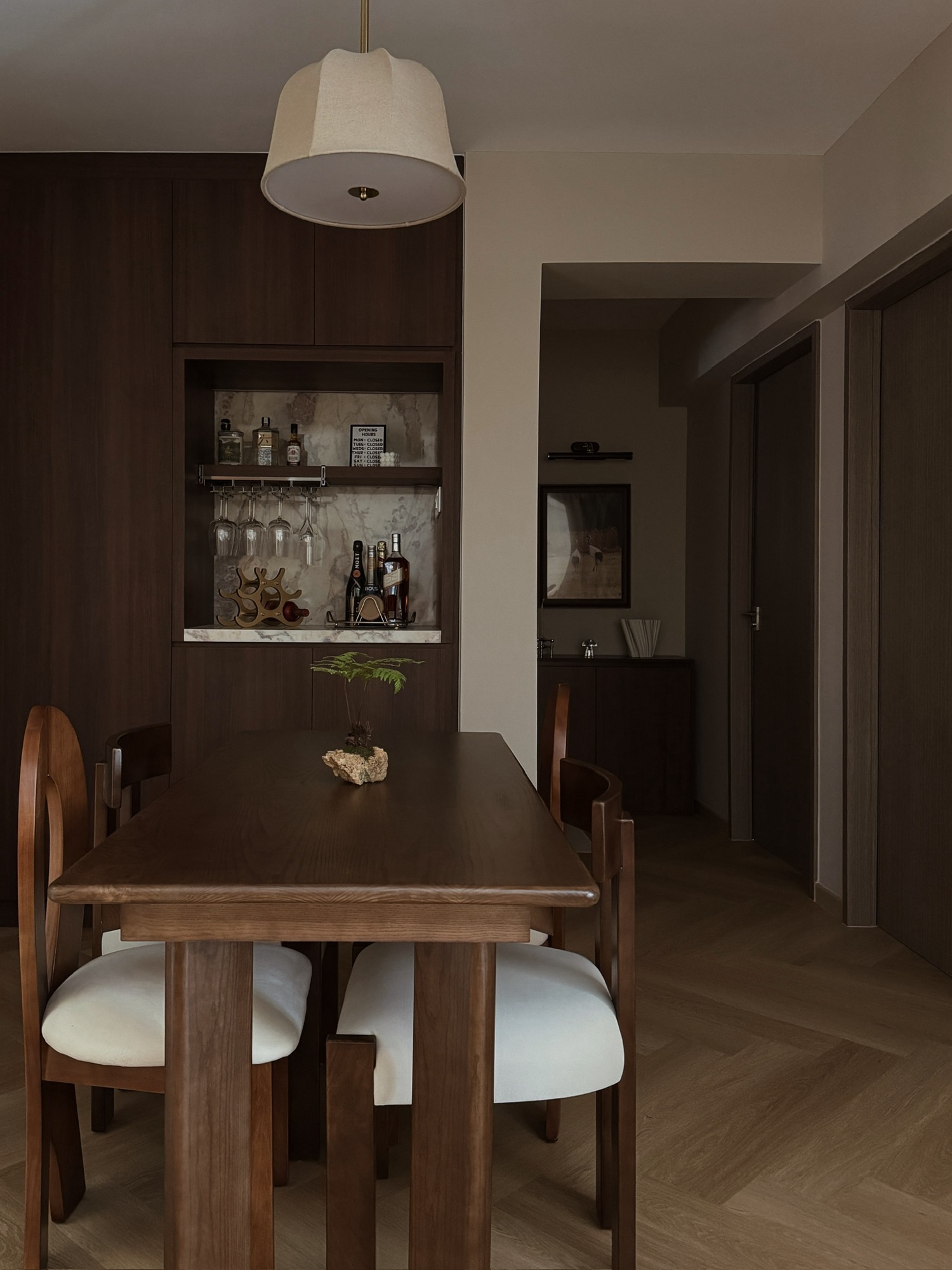 Moody-Mid-Century:-A-Cozy,-Deep-Hued-Haven-for-our-couple-🍂🤎🌰