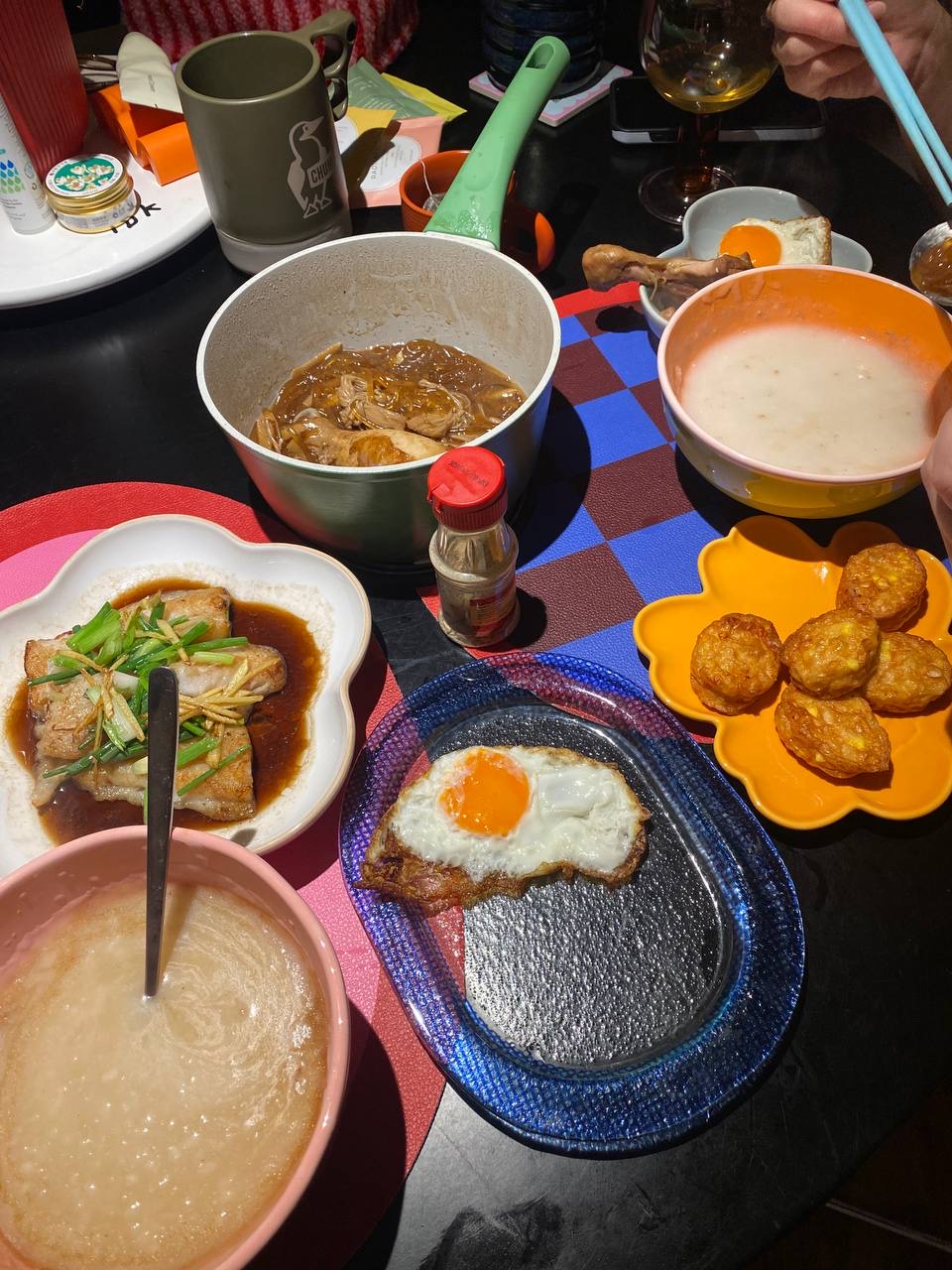 Things we did over the weekend at home!